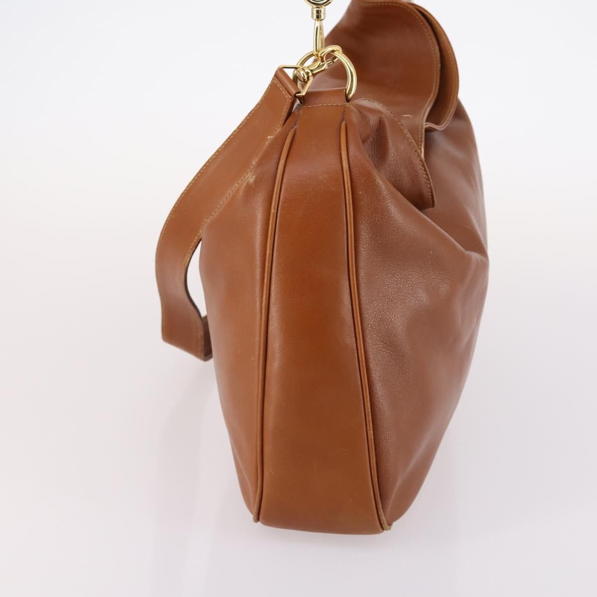 Gucci GUCCI Bamboo Shoulder Bag Leather Brown Gold 001 1781 001 Size ONE SIZE - 4 Thumbnail