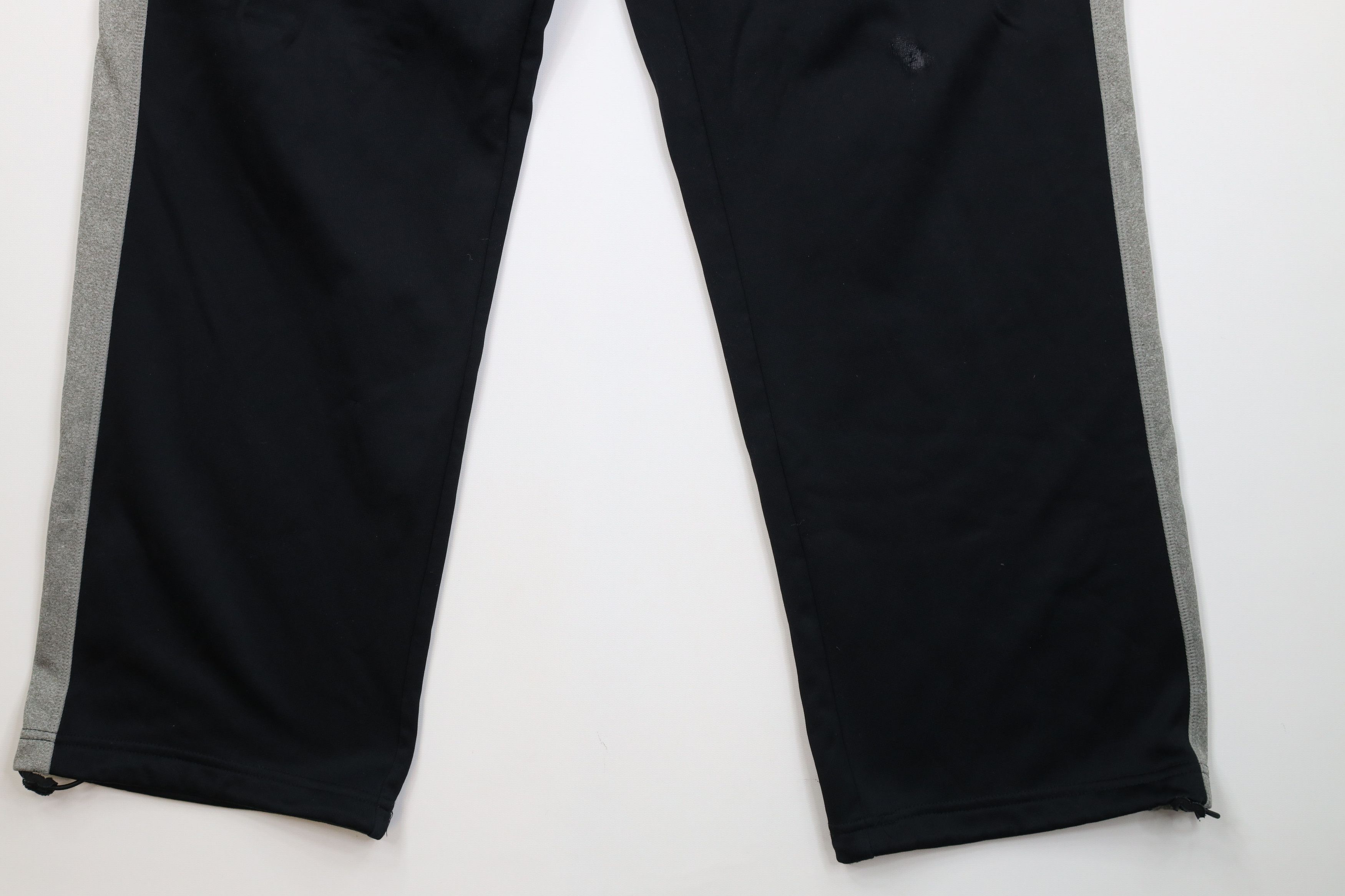 Nike Vintage Y2K Nike Therma Fit Mini Swoosh Wide Leg Sweatpants Size US 38 / EU 54 - 5 Thumbnail