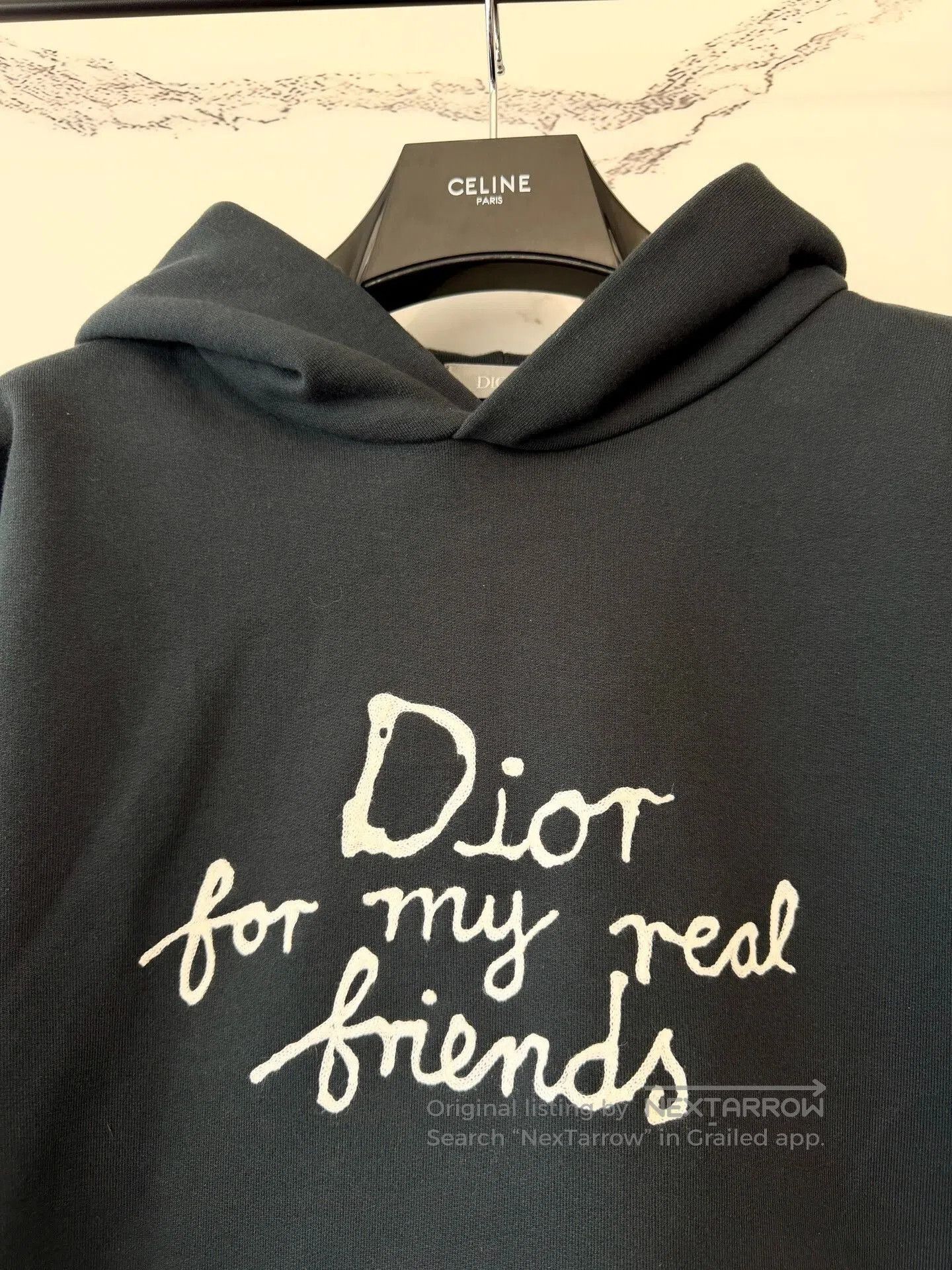 Dior Dior Hylton Embroidered Hoodie Size S. Size S / US 4 / IT 40 - 2 Thumbnail
