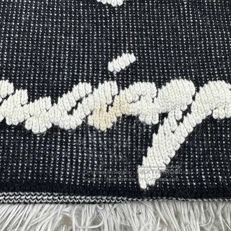 Balenciaga Balenciaga Fully printed black sweater Size US S / EU 44-46 / 1 - 6 Thumbnail