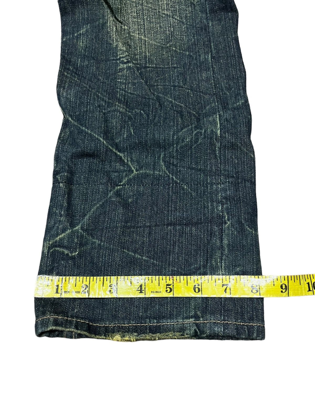 Japanese Brand DOMINATE HAND CRAFT DOUBLE WAIST STYLE JEANS Size US 34 / EU 50 - 19 Thumbnail