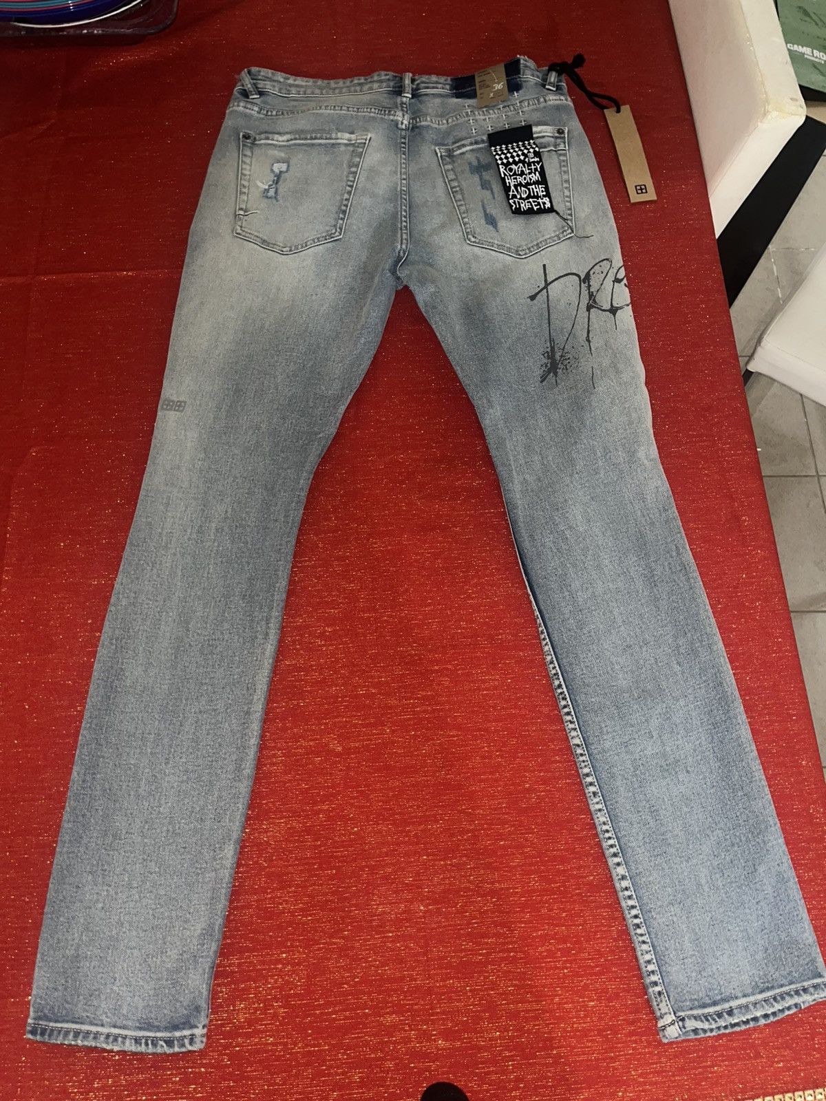 Ksubi Ksubi Grafitti Marker Jeans Sz 36 Size US 36 / EU 52 - 15 Thumbnail