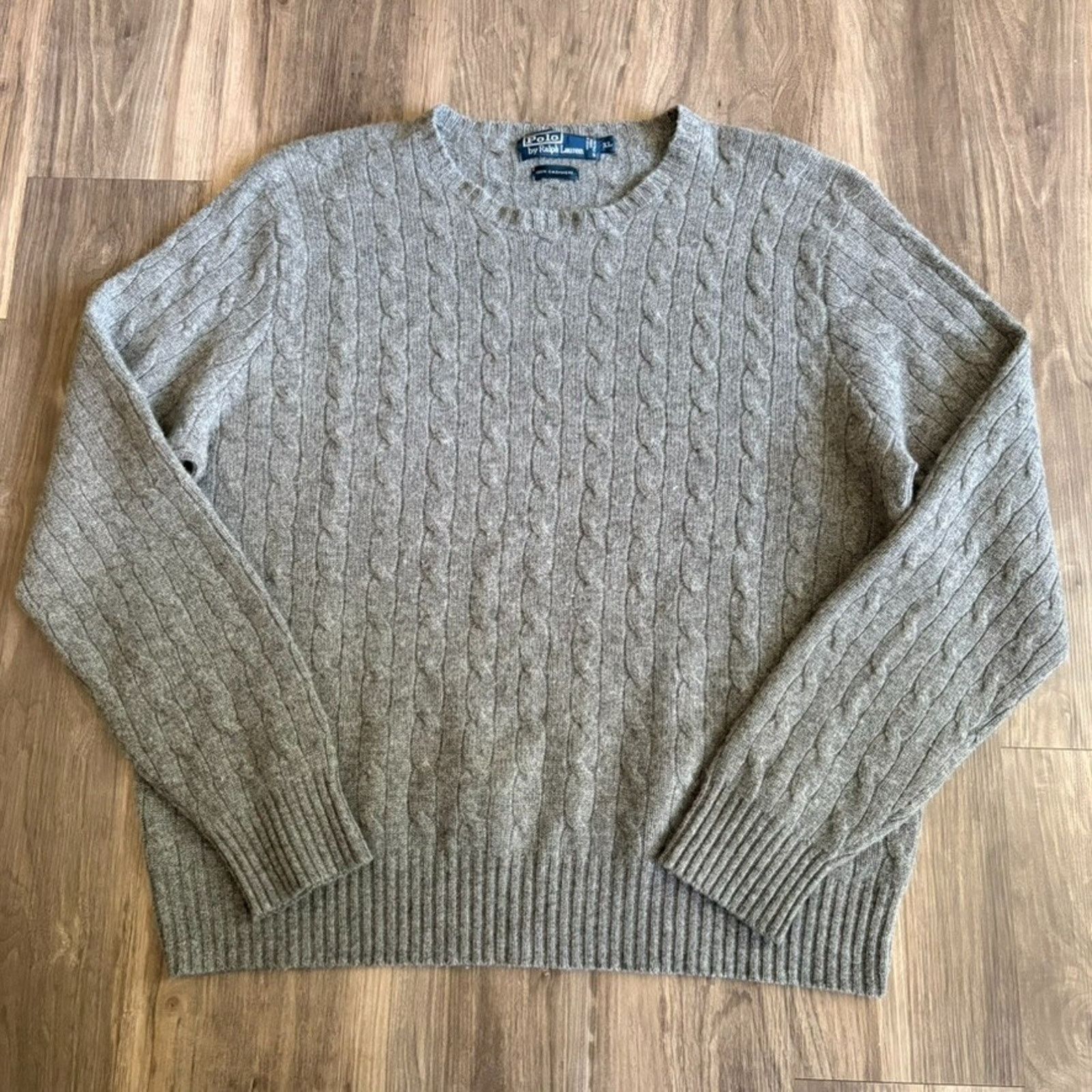 Polo Ralph Lauren × Vintage Vintage Polo Ralph Lauren Cashmere Sweater Men's Size L Size US L / EU 52-54 / 3 - 5 Thumbnail