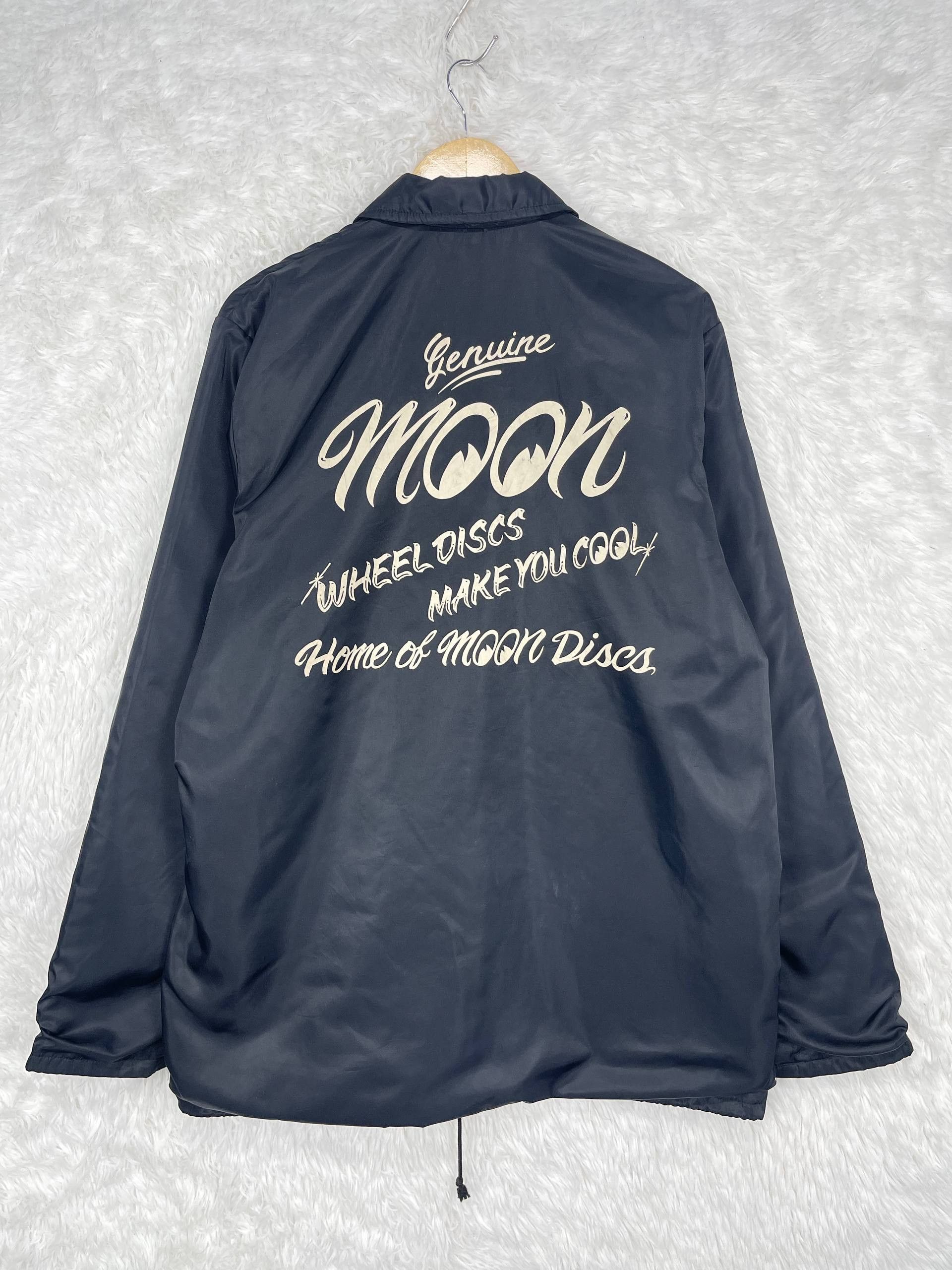 Japanese Brand Vintage Mooneyes Racing Jacket Black Embroidered Logo AX0051 Size US XL / EU 56 / 4 - 1 Thumbnail