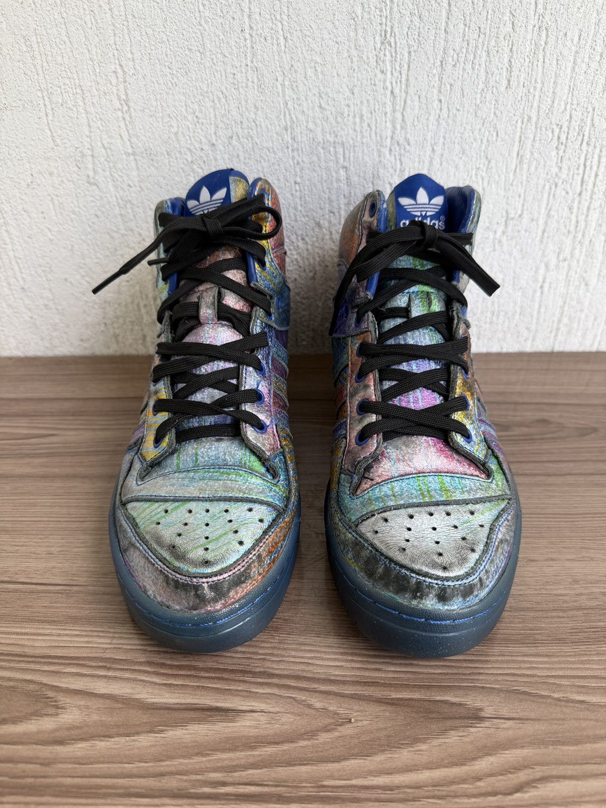 Adidas × Jeremy Scott Js wing high Sneaker Size US 9 / EU 42 - 6 Thumbnail