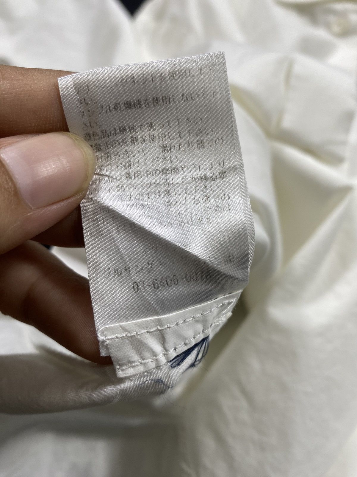 Jil Sander Jil Sander White Button Up Shirt Size US S / EU 44-46 / 1 - 7 Thumbnail