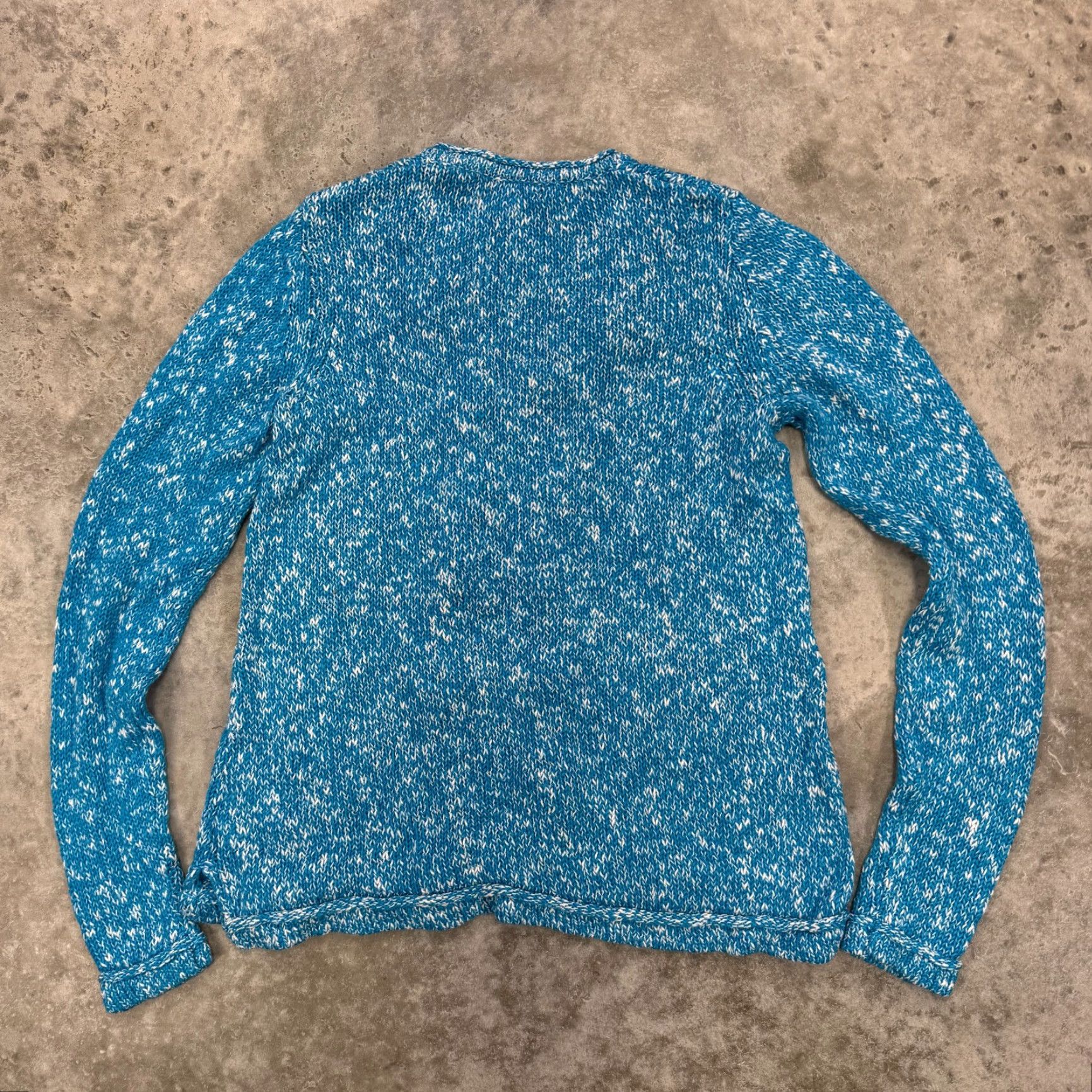 Lilly Pulitzer VINTAGE Lilly Pulitzer Sweater Womens Small blue V-Neck tasseled Preppy Knit Size S / US 4 / IT 40 - 3 Thumbnail