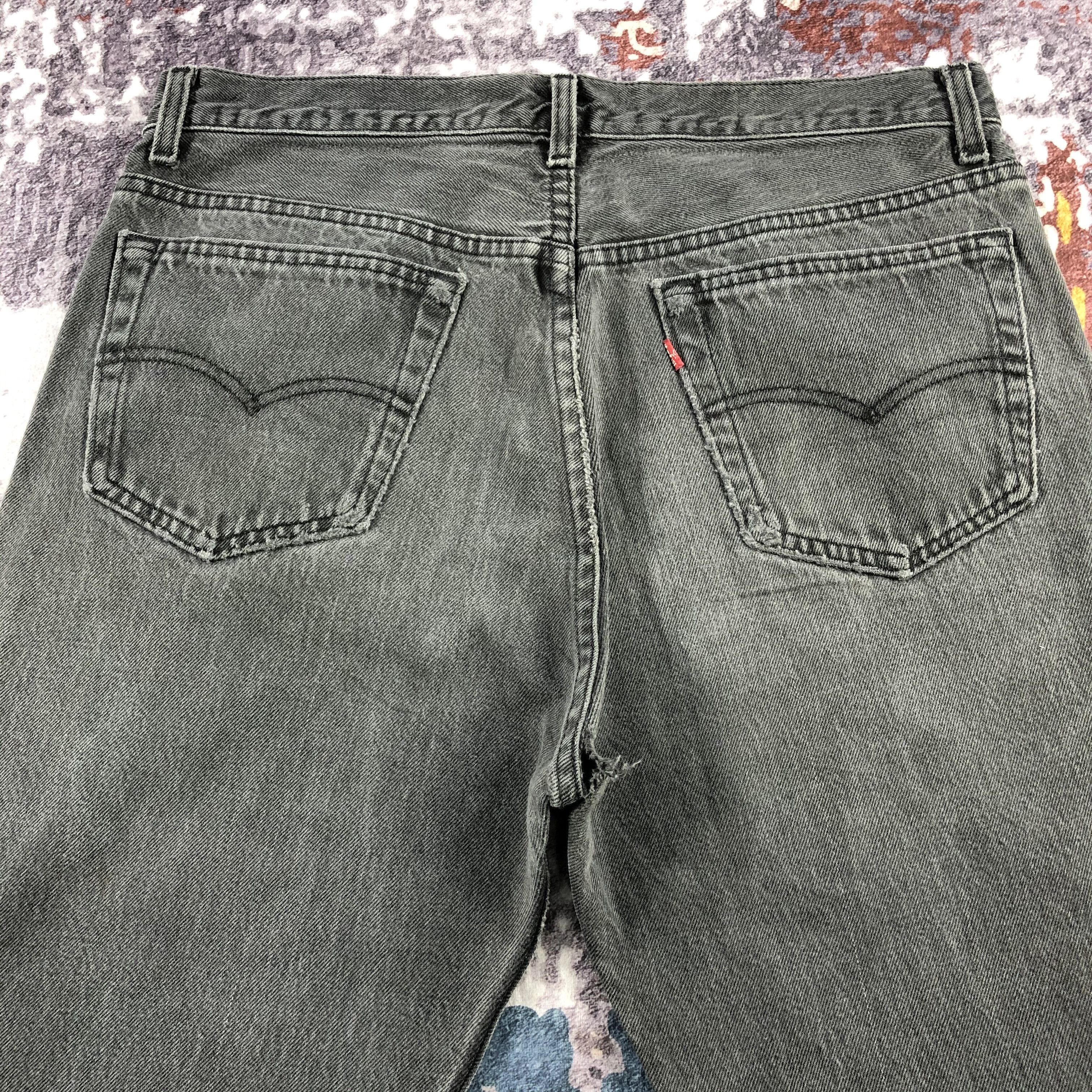 Levi's 90s Vintage Levis 501 Earth Tone Jeans-JM2368 Size US 34 / EU 50 - 5 Thumbnail
