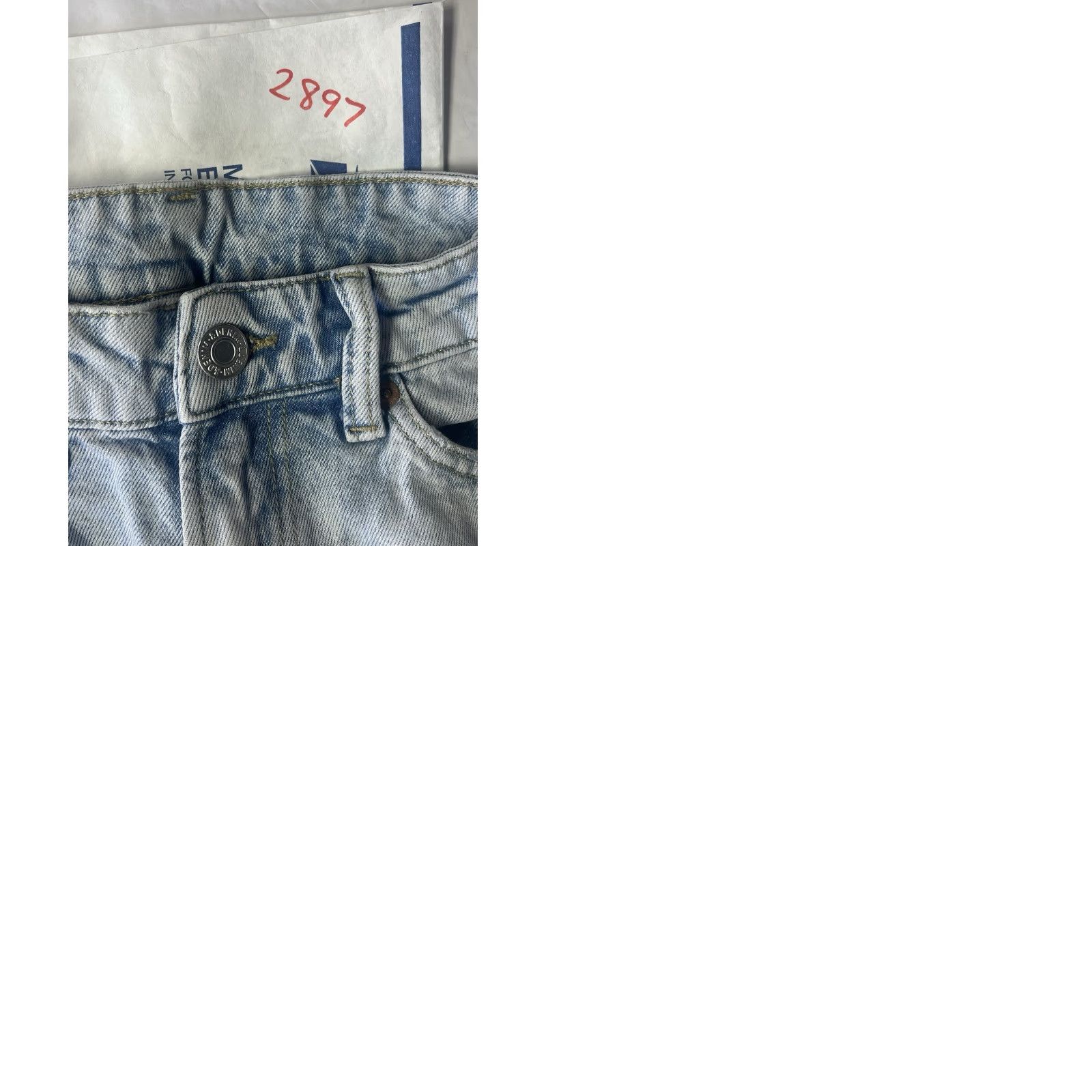 H&M H&M Jeans Distressed 29 X 32 Regular Fit Light Blue 5-Pocket Denim Cotton Blend Men Jeans Skinny Coupe Moulante See Pics Mens Size US 29 - 11 Thumbnail