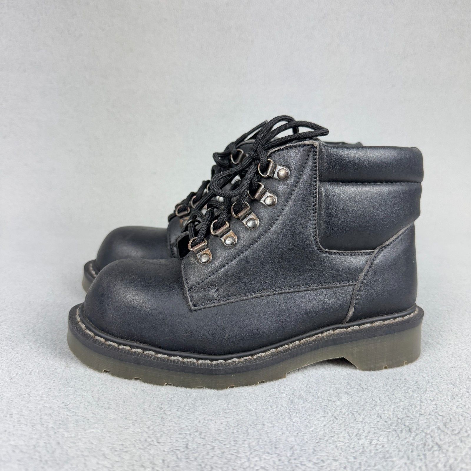 Solovair Solovair Vegan Vegetarian Shoes Steel Toe Boots UK 3 Size US 5 / IT 35 - 1 Thumbnail