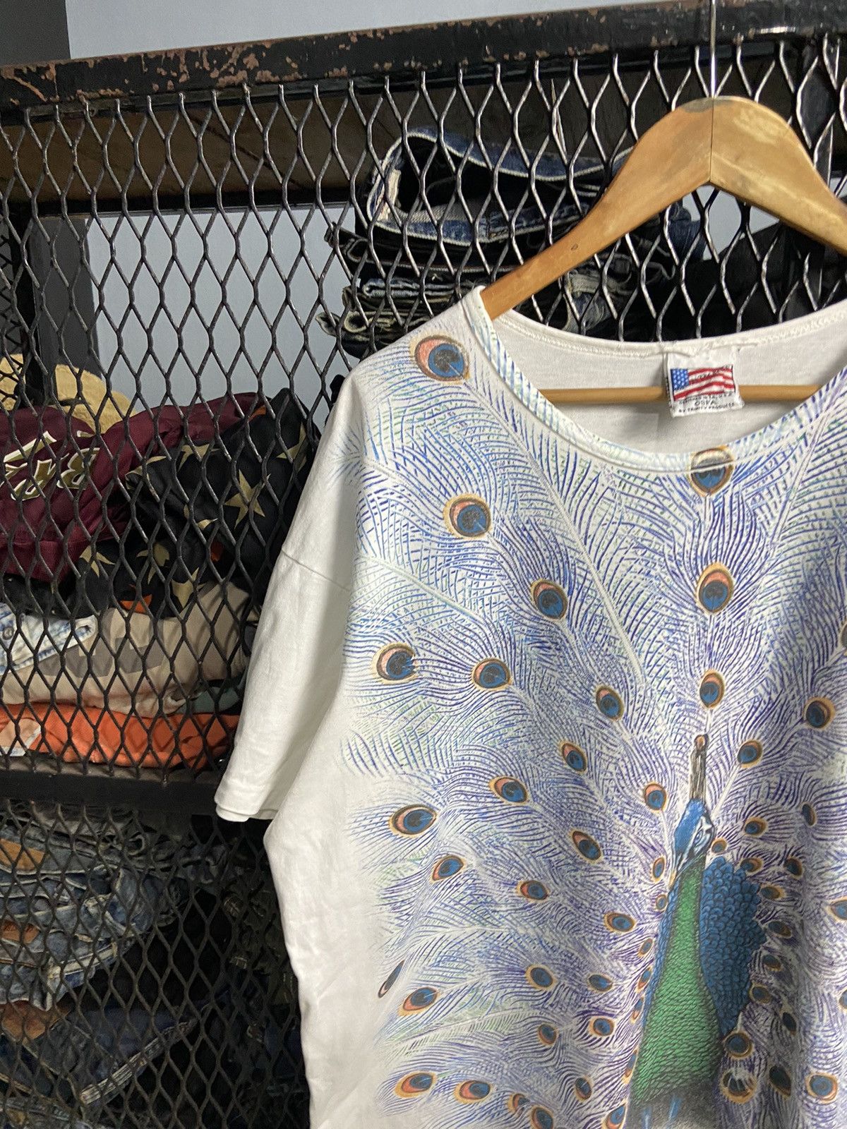 Habitat × Vintage Vintage AOP peacock Rare Design Size US L / EU 52-54 / 3 - 2 Thumbnail