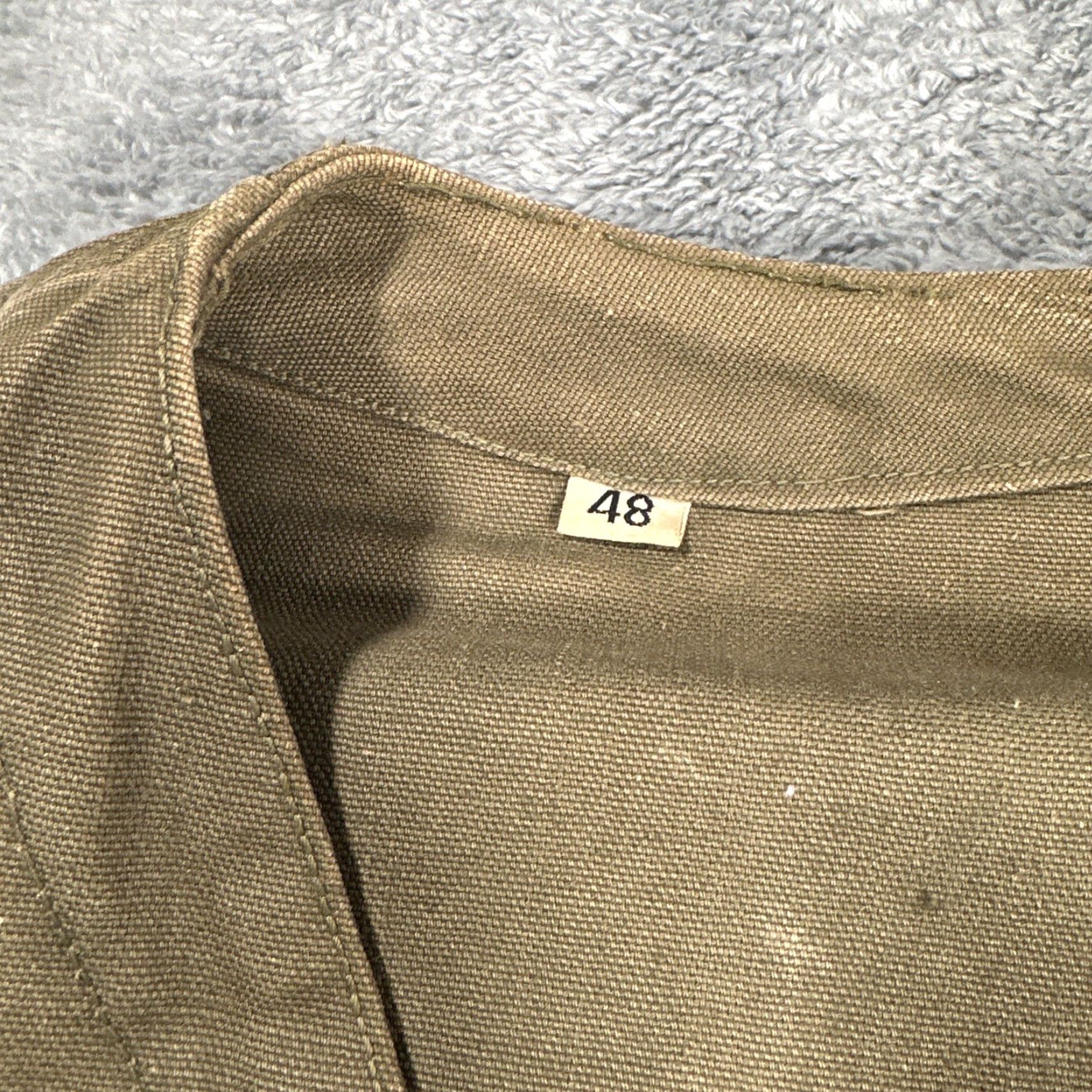 Vintage VINTAGE Hunting Vest Canvas Duck OG Sateen Green Size XL 48 Men USA Front Button Vest Holiday 1950s A++ Antique 1930s Size US XL / EU 56 / 4 - 5 Thumbnail