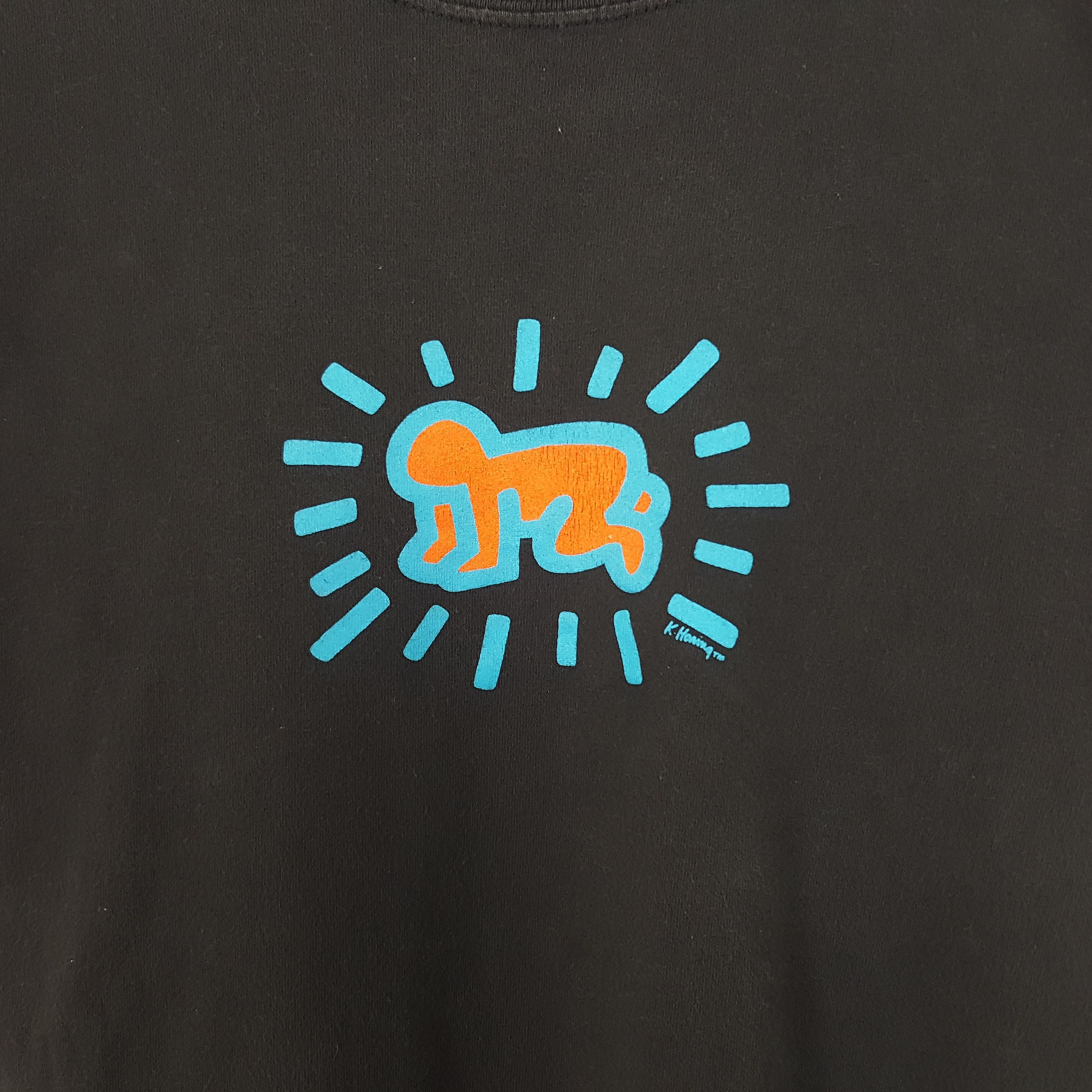 Keith Haring × Vintage Vintage Keith Haring x Pop Shop Tshirt Size US L / EU 52-54 / 3 - 2 Thumbnail