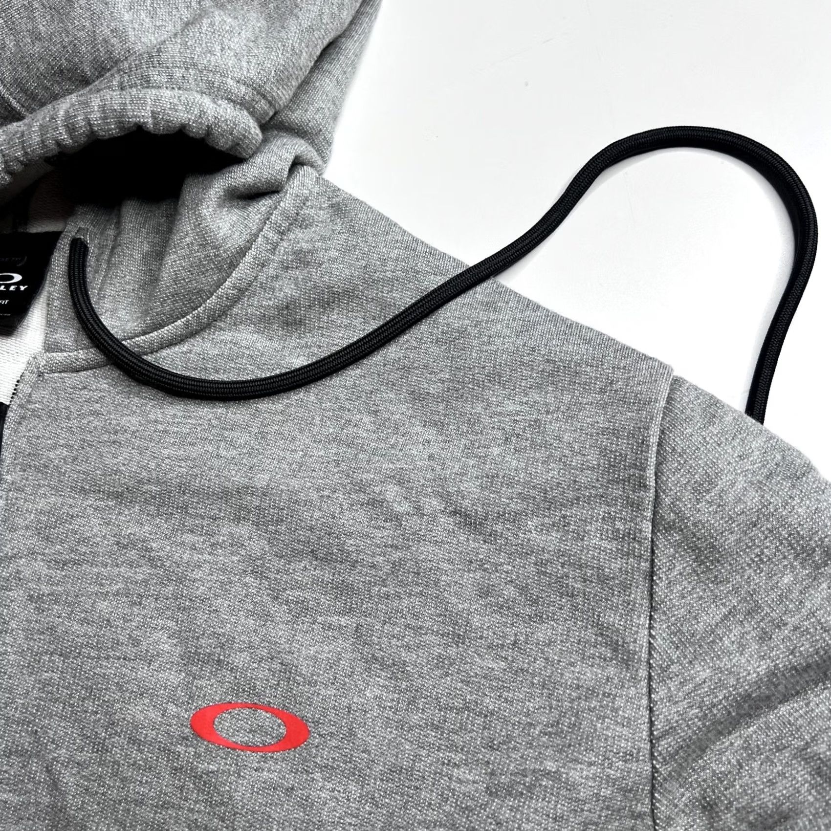 Oakley Oakley Hoodie Mens 2XL Gray Fleece Full Zip Logo Sleeve Hooded Sweatshirt Casual Size US XXL / EU 58 / 5 - 4 Thumbnail