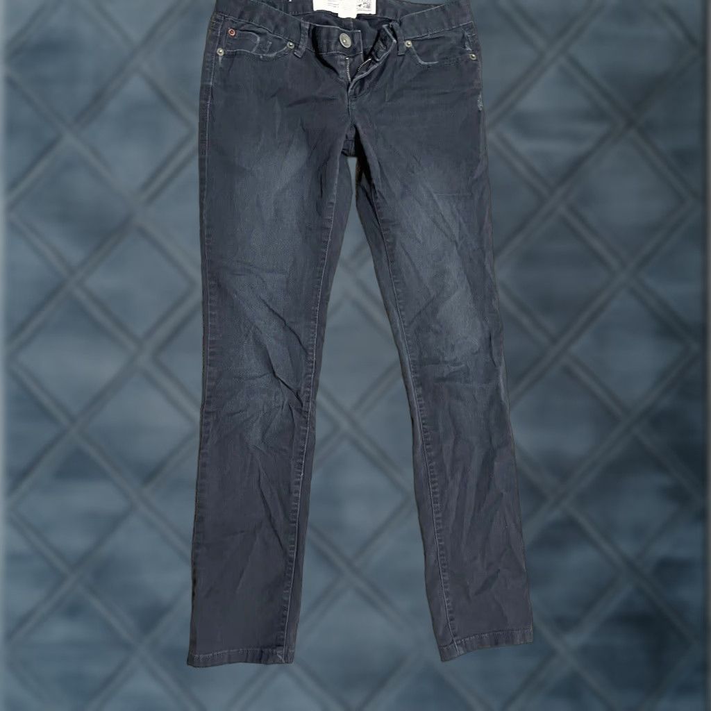 Converse VINTAGE CONVERSE ONE STAR Denim Jeans Woman Size 4 Medium Wash Blue Stretch Cotton Spandex Women 30in Inseam 4 Womens Jeans Size 27" / US 4 / IT 40 - 1 Thumbnail