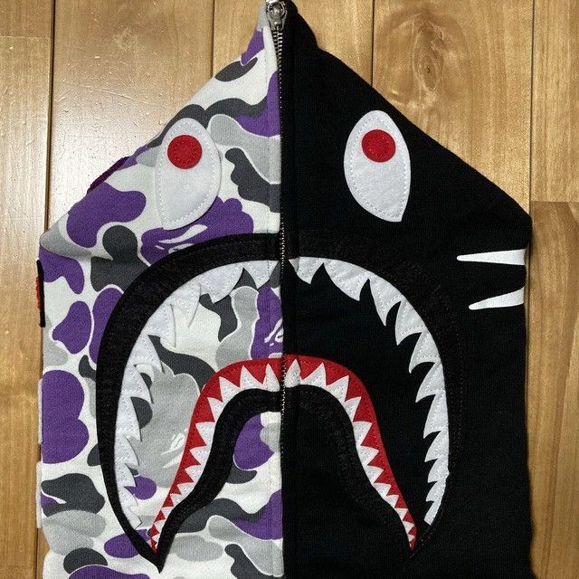 Bape 2015 BAPE CAMO NYC Shark Full Zip Hoodie a bathing ape Size US M / EU 48-50 / 2 - 4 Thumbnail