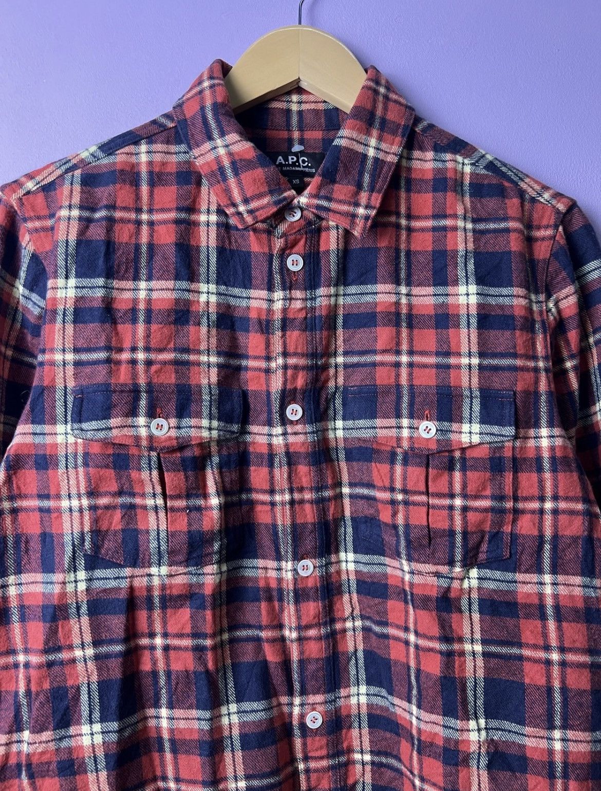 A.P.C. 🔥A.P.C Double Pockets Button Flannels Size US S / EU 44-46 / 1 - 4 Thumbnail