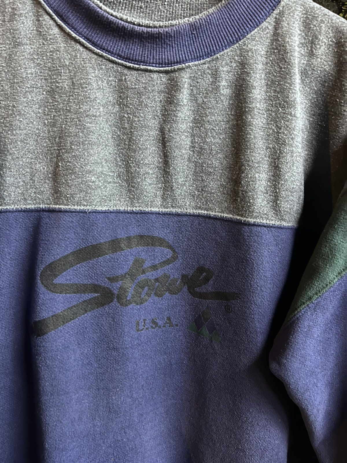 Vintage STOWE PULLOVER USA Size US L / EU 52-54 / 3 - 3 Thumbnail