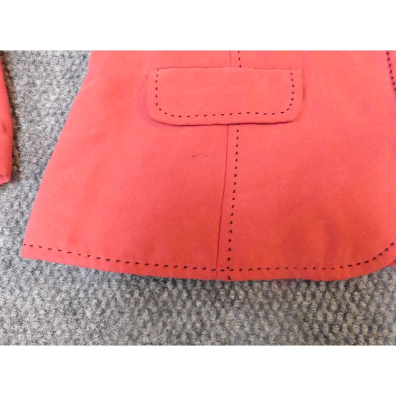 Vintage Alfred Dunner Jacket 14P Pink Full Zip Womens Petite Casual Knit Embroidered Solid Mid-Length Long Sleeve Regular Jacket Size XL / US 12-14 / IT 48-50 - 7 Thumbnail