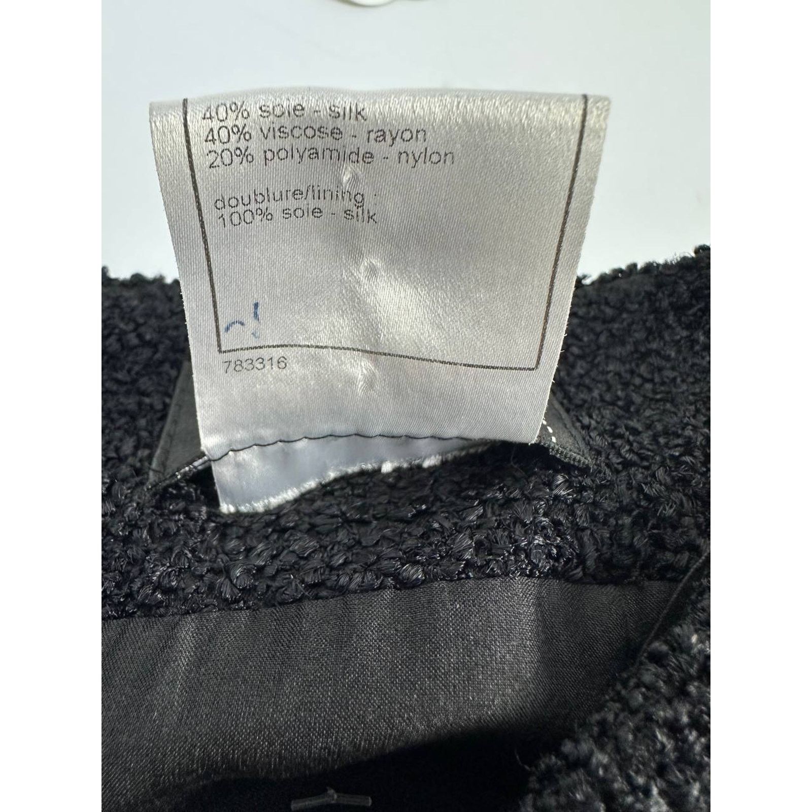 Chanel Chanel Tweed Embroidery Skirt Sz.36 Size 26" / US 2 / IT 38 - 5 Thumbnail