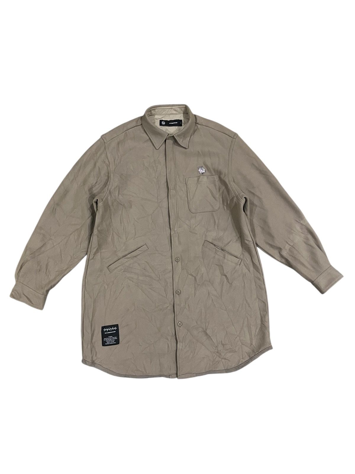 GU × Undercover Vintage GU❌UNDERCOVER WOOL LONG JAKET Size US L / EU 52-54 / 3 - 1 Thumbnail