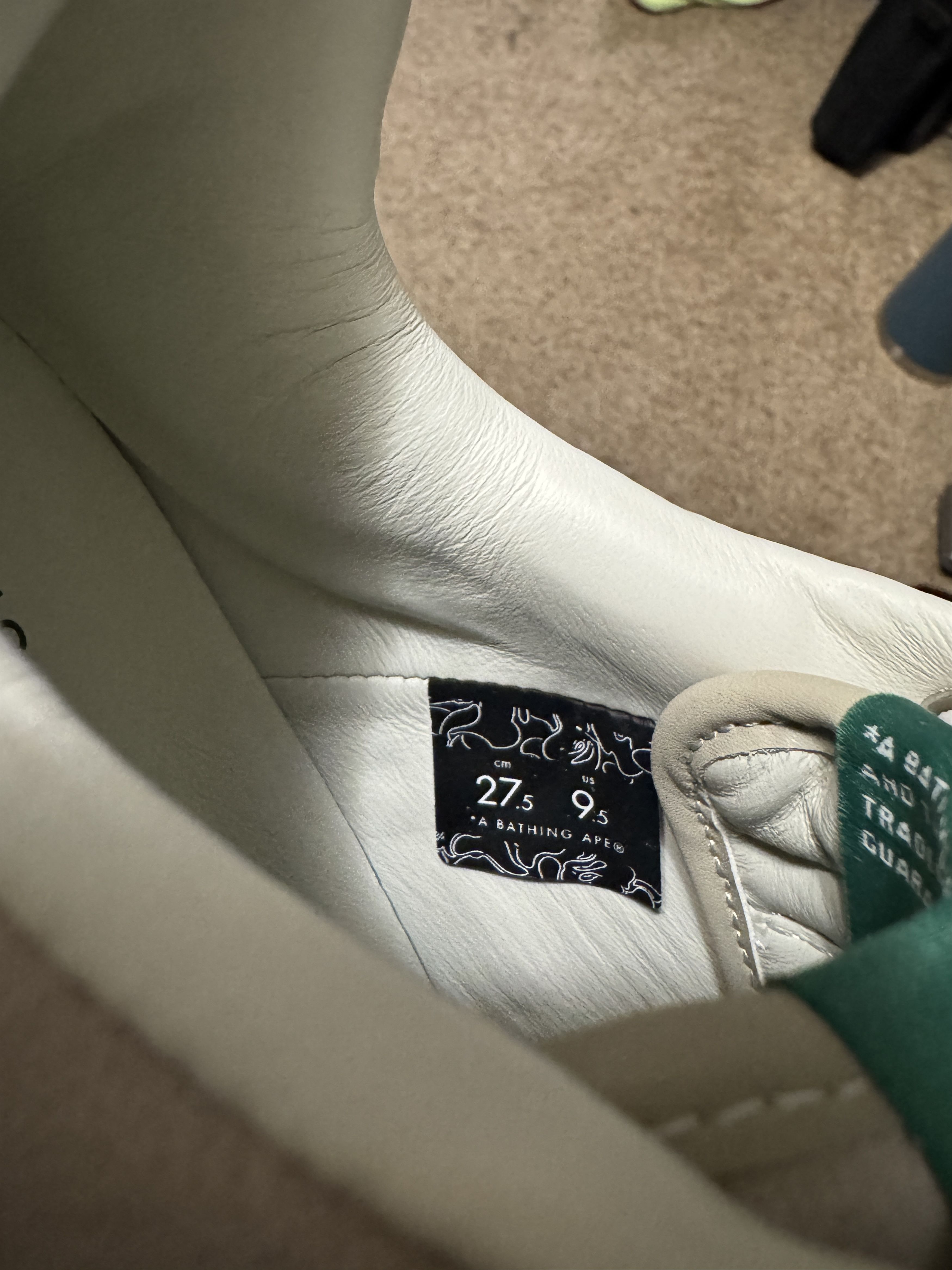 Bape Bape x Hidden Bapesta Exclusive Collaboration Size 9.5 Size US 9.5 / EU 42-43 - 12 Thumbnail