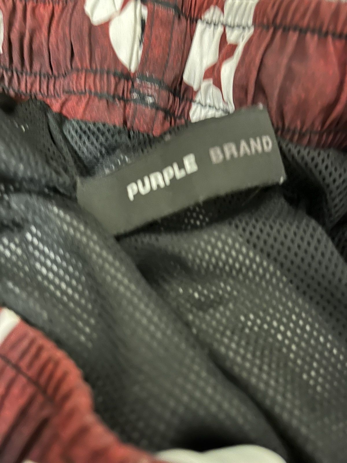 Purple purple shorts Size US 29 - 2 Thumbnail