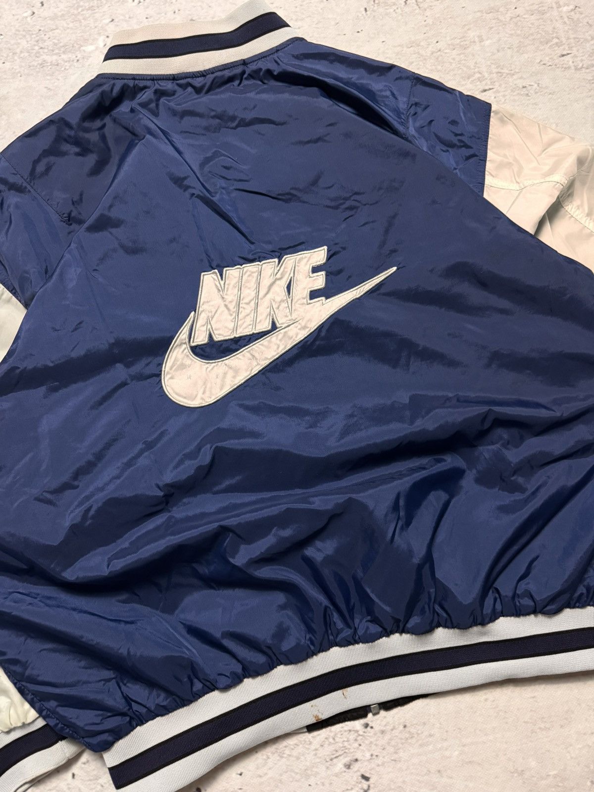 Nike × Nike ACG NIKE VINTAGE DOUBLE SIDED DOUBLE LOGO NYLON LIGHT JACKET Size US XL / EU 56 / 4 - 6 Thumbnail
