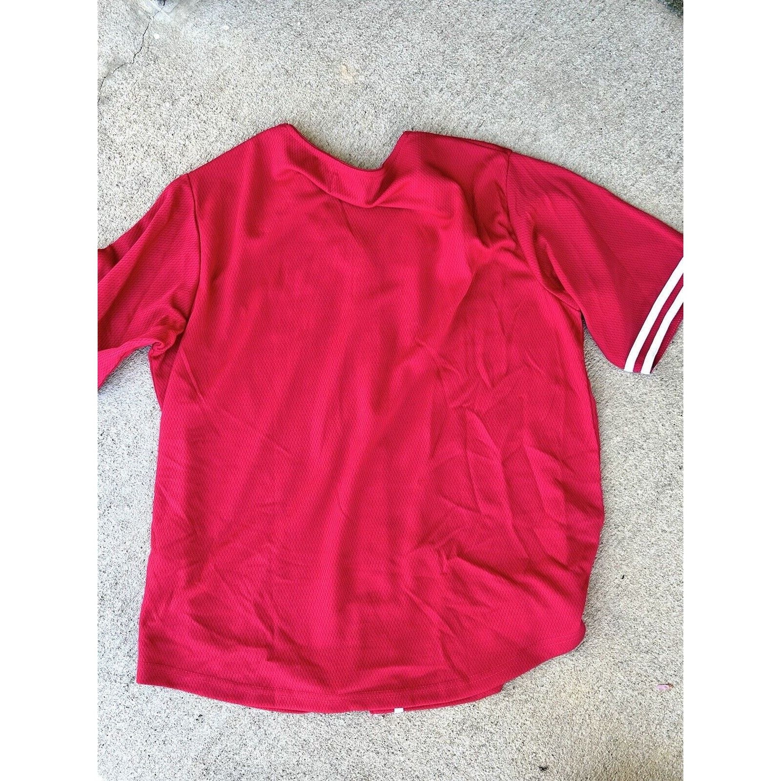 Other Retro Fox Red Brooklyn Baseball Jersey Size XL Size US XL / EU 56 / 4 - 7 Thumbnail
