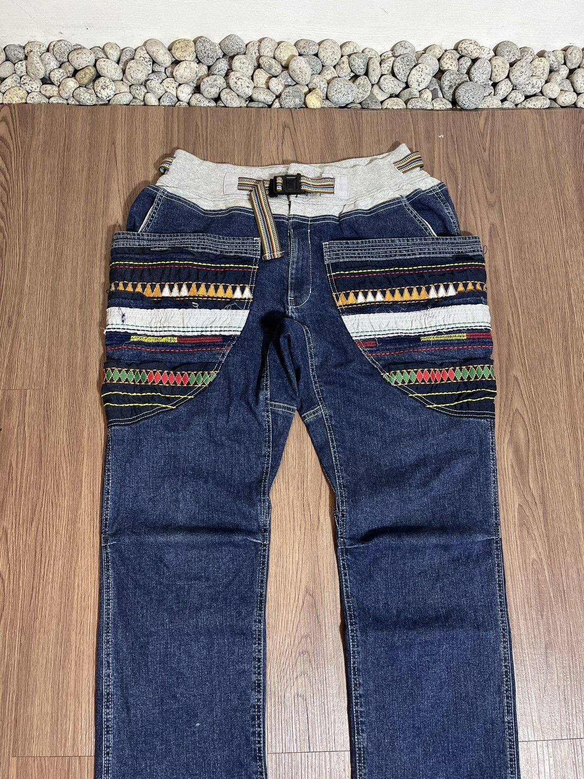 Japanese Brand × go slow caravan Go Slow Caravan japan 6 pocket native climbing pants Size US 30 / EU 46 - 3 Thumbnail