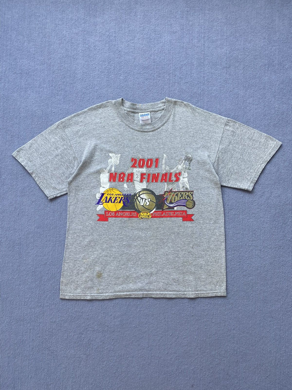 NBA Vintage 2001 NBA Final Lakers vs 76ers Tee✨ Size US L / EU 52-54 / 3 - 1 Thumbnail