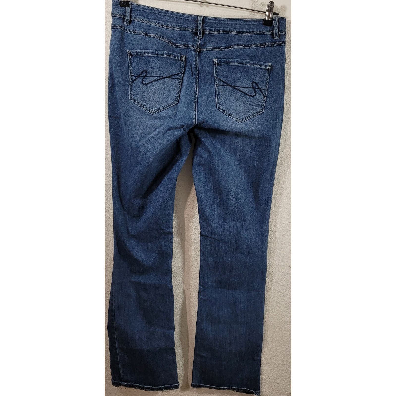 Other Cato Blue Contemporary Light Washed Denim Jeans 12 Stretch Size 34" / US 12 / IT 48 - 2 Thumbnail