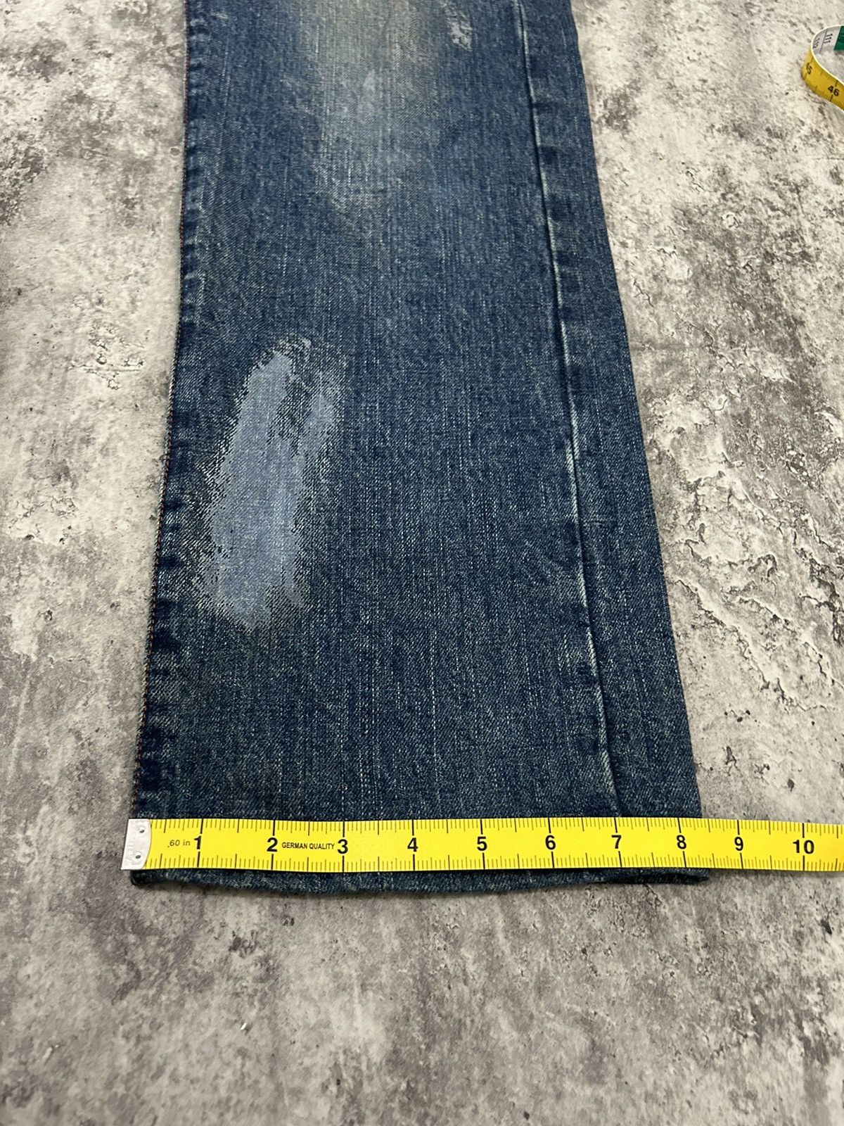 Japanese Brand Men’s Melrose Japanese Selvedge Paint Distressed Pants Size US 32 / EU 48 - 16 Thumbnail