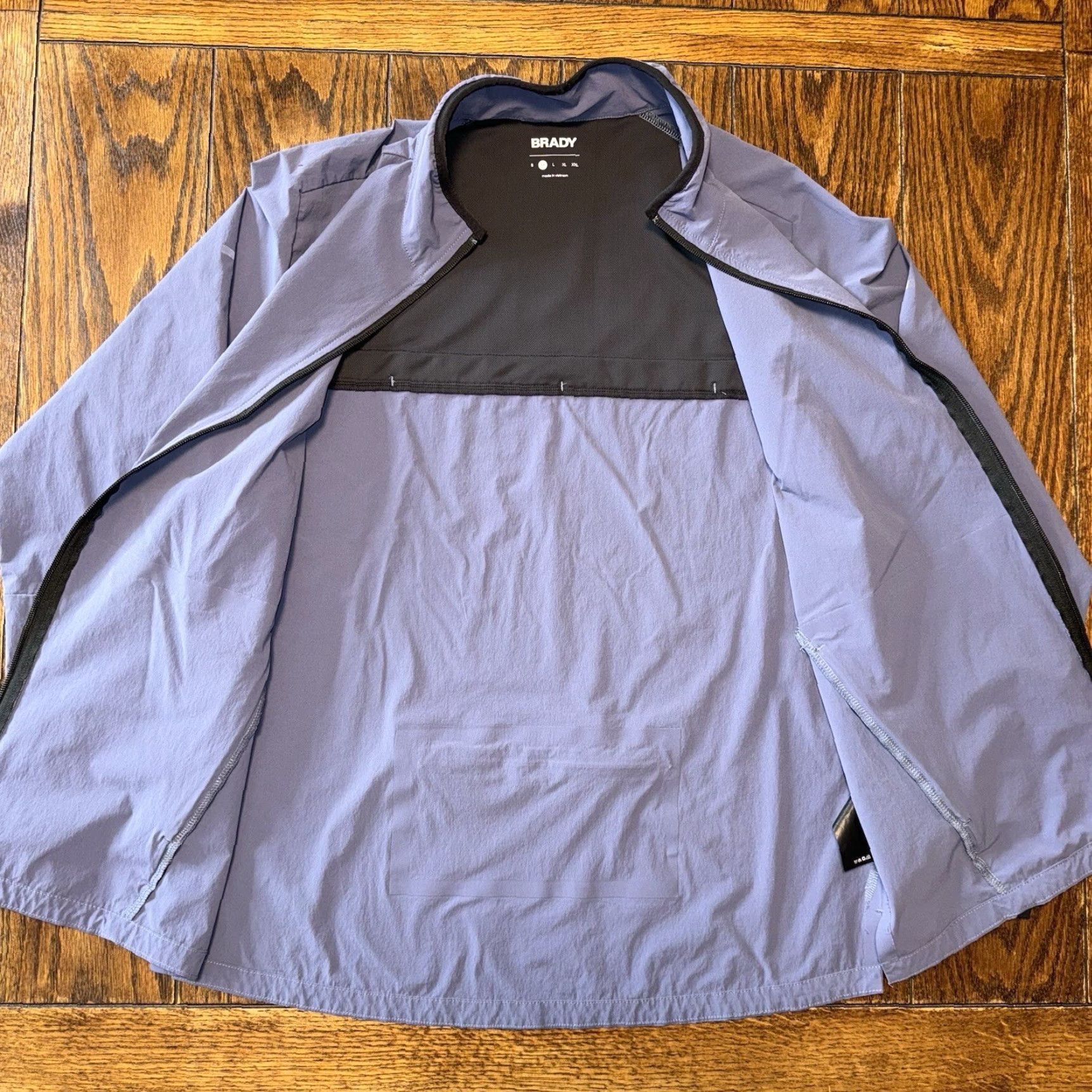 Vintage Brady Mens Zero Weight Train Track Jacket Blue Size Medium Full Zip Jacket Size US M / EU 48-50 / 2 - 5 Thumbnail