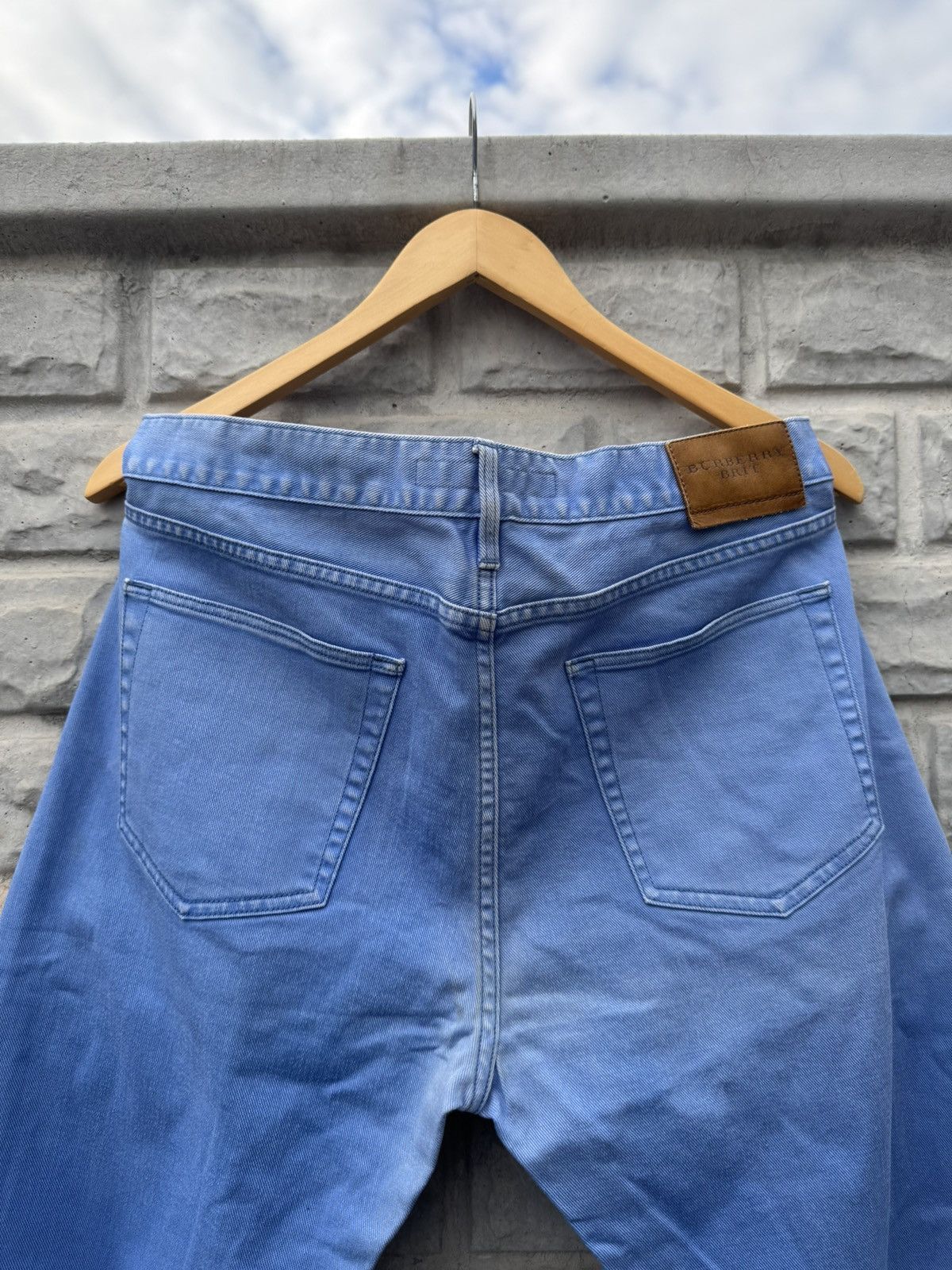 Burberry Burberry Brit Cloud Blue Denim Pants Y2K Size US 36 / EU 52 - 3 Thumbnail