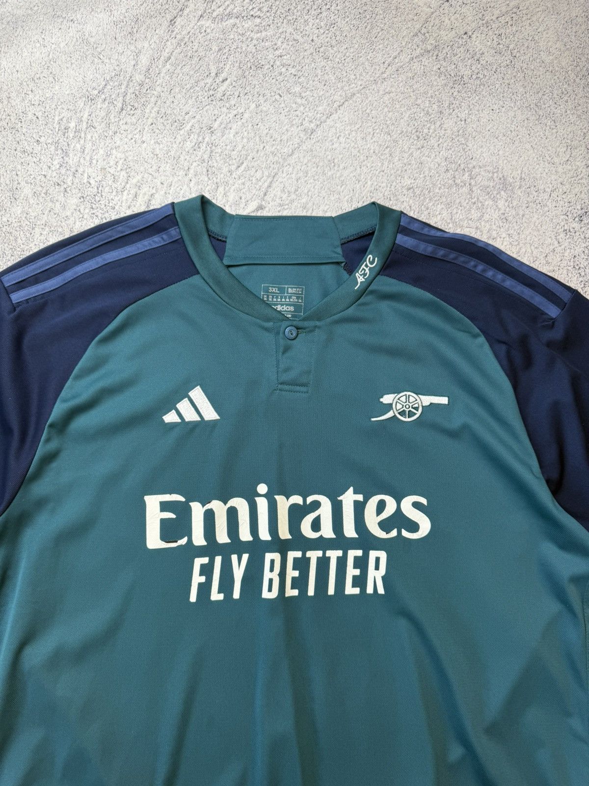 Other Vintage Arsenal 23/24 Blockcore Jersey Y2K Drill Size US XXL / EU 58 / 5 - 5 Thumbnail