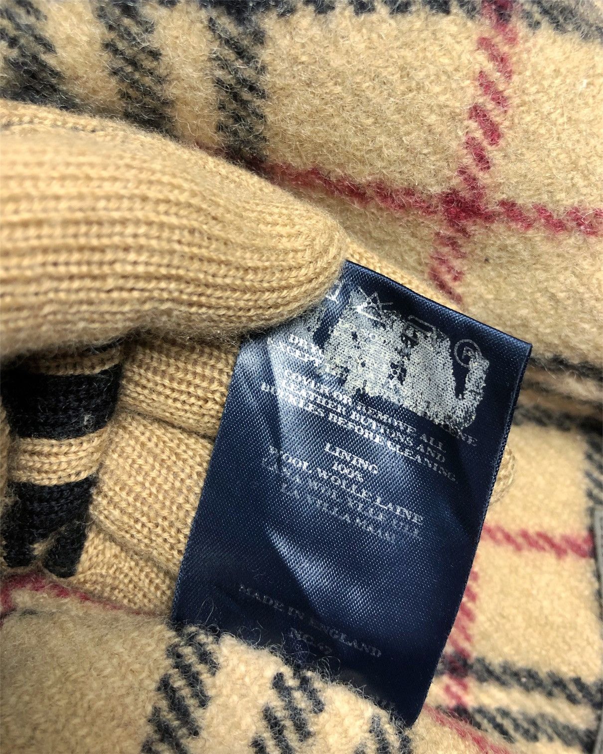 Burberry Vintage Faded Burberry Jacket Nova Check Made in England Size US XXL / EU 58 / 5 - 11 Thumbnail