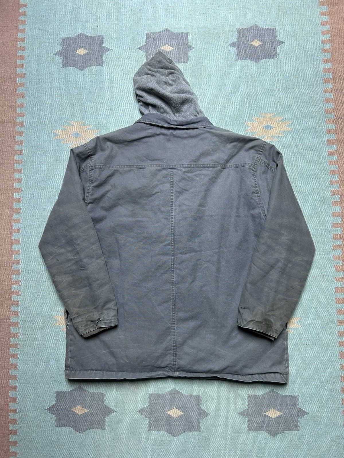 Vintage Vtg dickies hooded canvas work jacket distressed quilted XL Size US XL / EU 56 / 4 - 8 Thumbnail