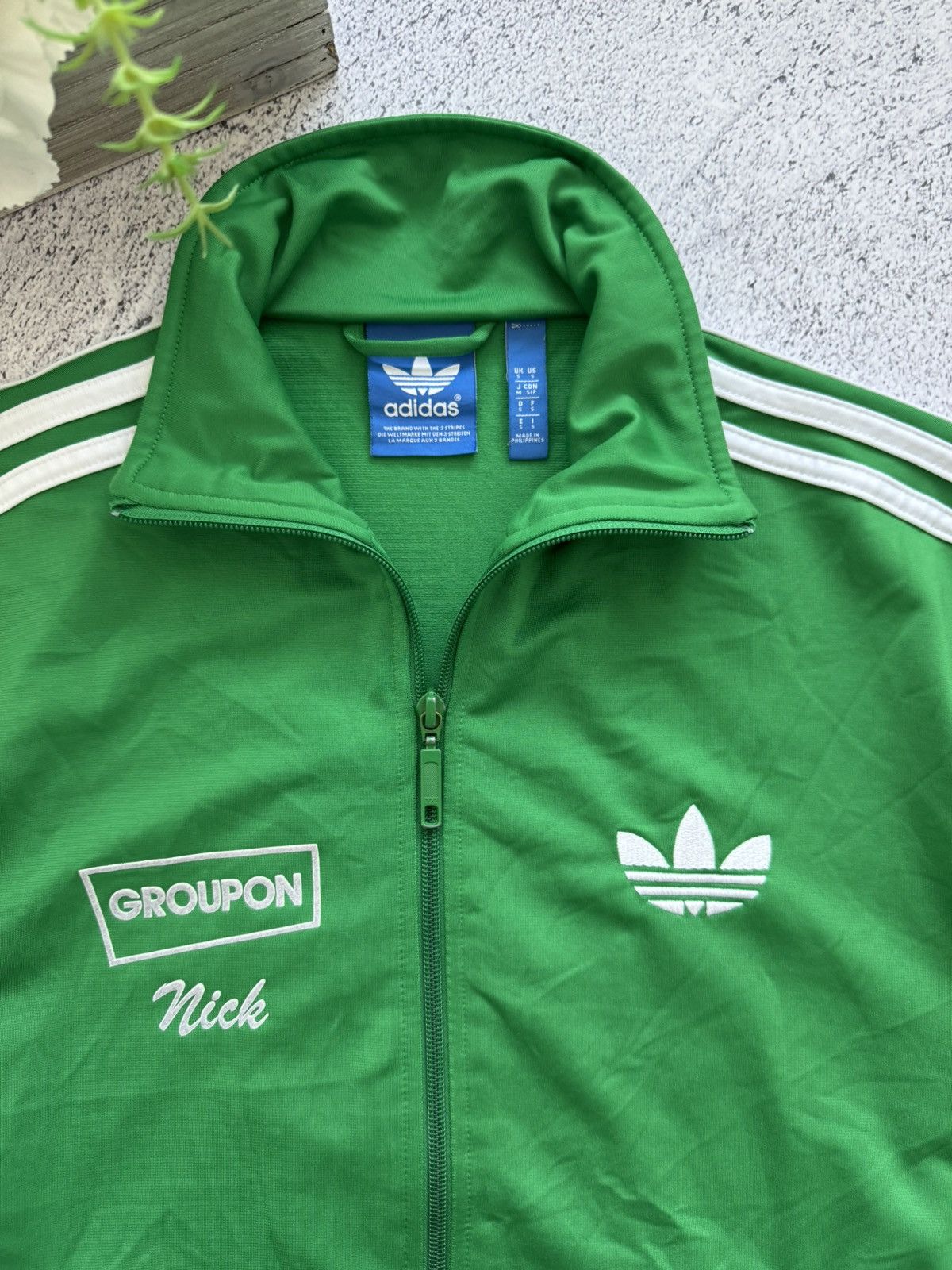 Adidas × Vintage VINTAGE ADIDAS ORIGINALS FIREBIRD TRACK TOP JACKET GREEN Size US S / EU 44-46 / 1 - 3 Thumbnail