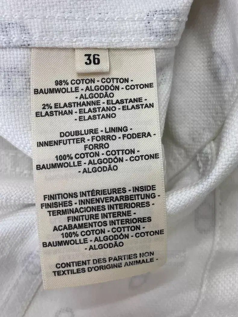 Hermes Hermes White Pig Nose Printed Denim Jacket, Classic Pig No Size XS / US 0-2 / IT 36-38 - 5 Thumbnail