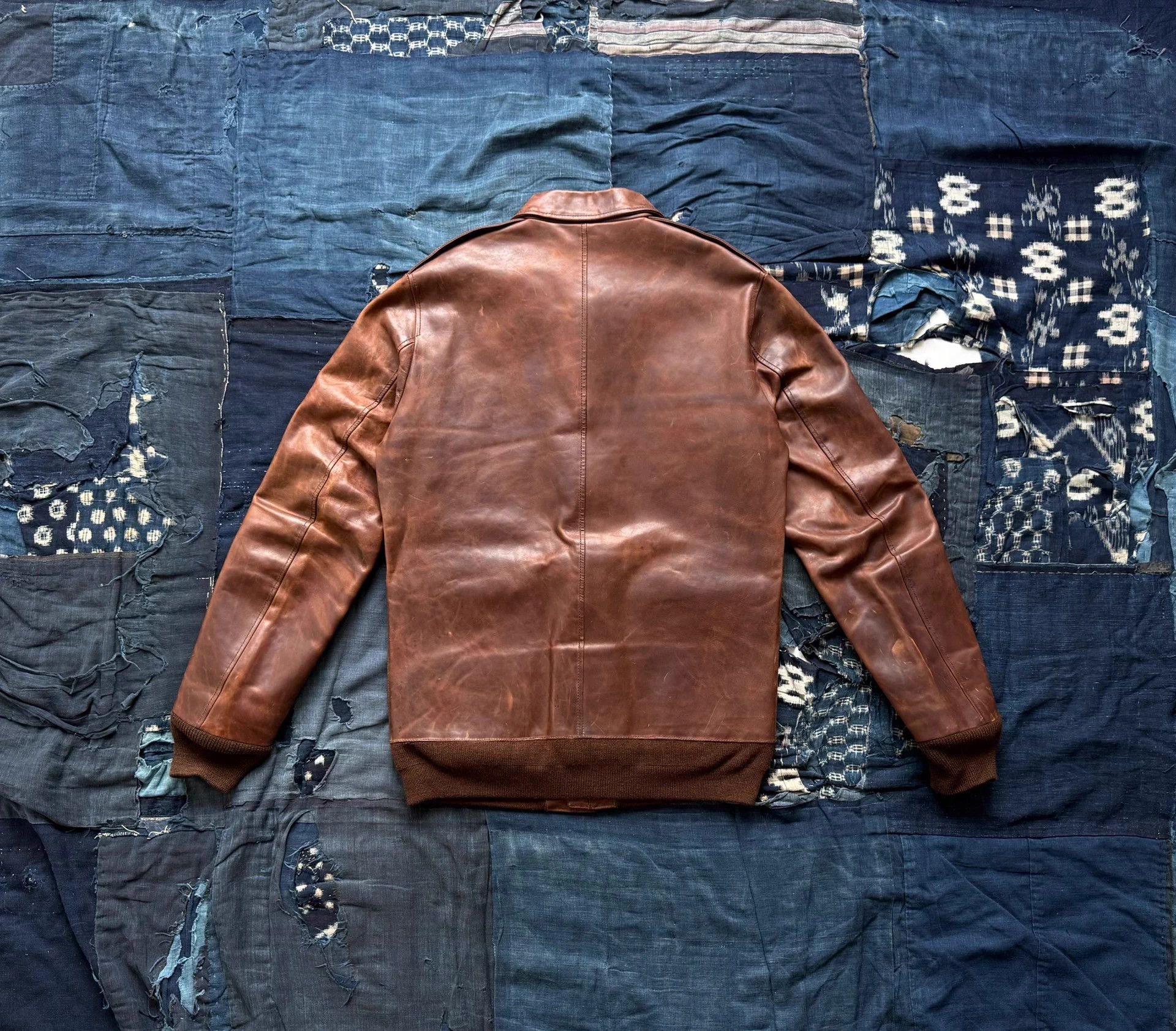 Visvim VISVIM 12AW ELMENDORF A2 Horsehide 3 Orange NM Size US L / EU 52-54 / 3 - 3 Thumbnail