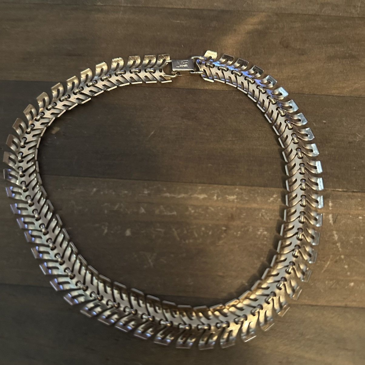Vintage Vintage Coro Chevron link collar necklace Size ONE SIZE - 3 Thumbnail