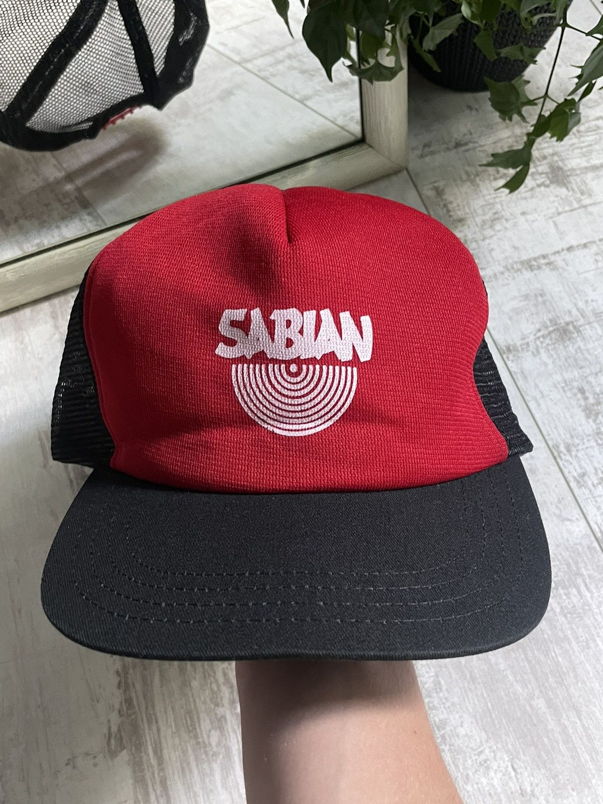 Vintage Vintage 1980’s Sabian Music Hat Cap RARE Size ONE SIZE - 1 Thumbnail