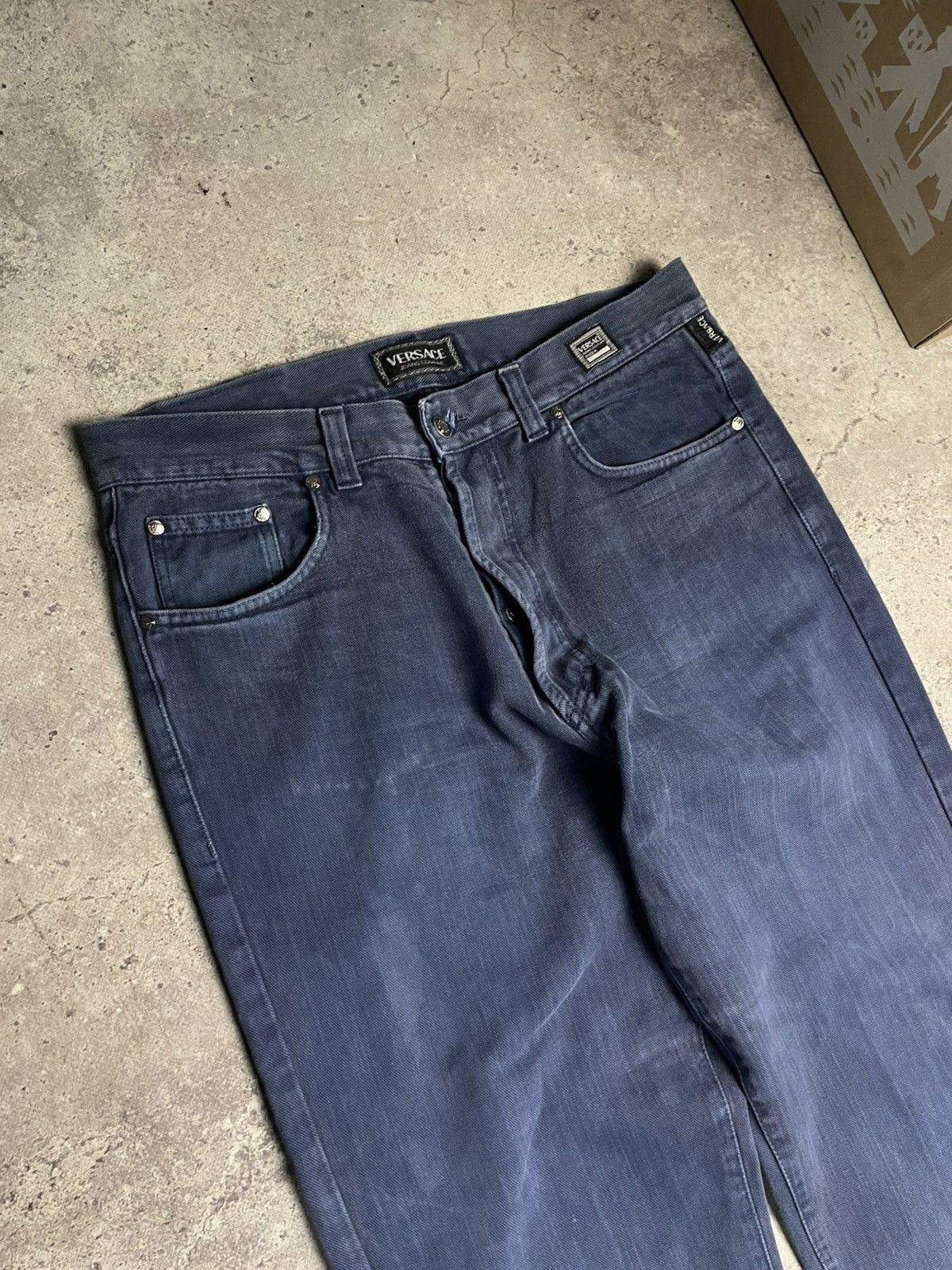 Versace Jeans Couture Vintage Versace Jeans Signature Made in Italy 90s Denim Size US 38 / EU 54 - 14 Thumbnail