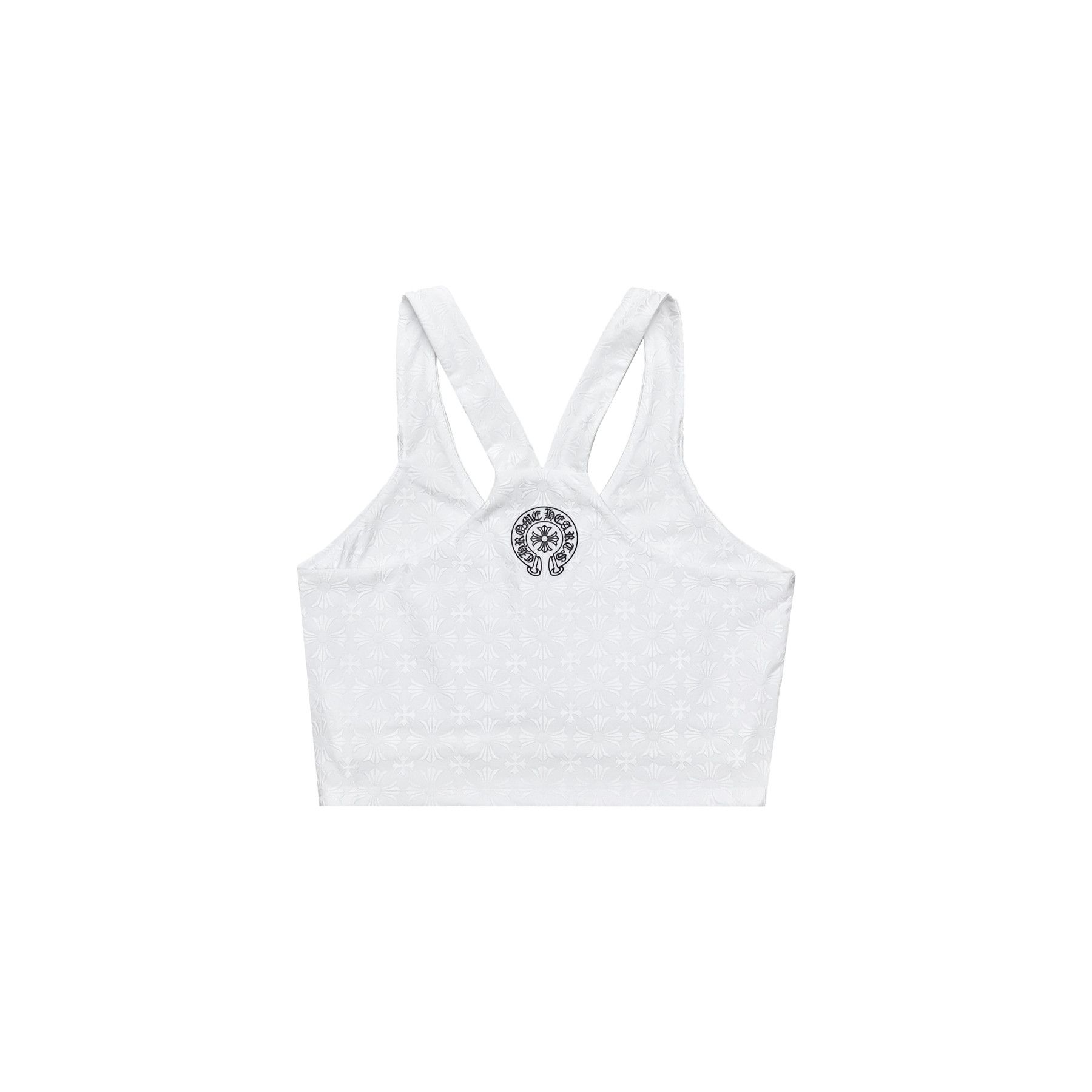 Chrome Hearts Chrome Hearts Horseshoe All-over Pattern Rib Tanktop Size M / US 6-8 / IT 42-44 - 1 Thumbnail