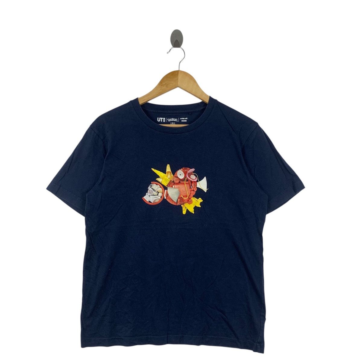 Uniqlo POKEMON x UNIQLO x MAGMA Magicarp Game Tee Shirt Top I Size US M / EU 48-50 / 2 - 3 Thumbnail