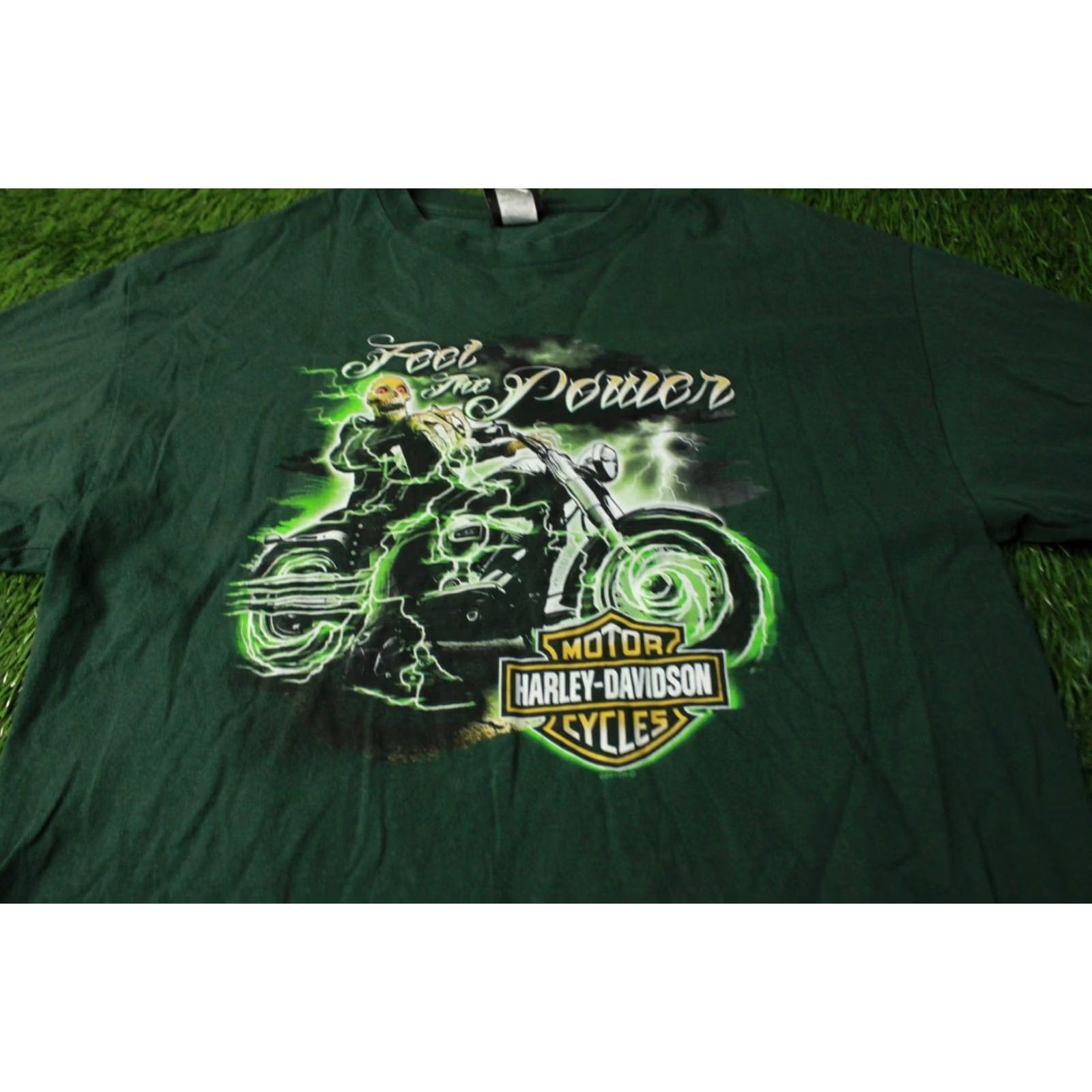 Harley Davidson HARLEY DAVIDSON SHIRT JERSEY TEE OFFICIAL PRODUCT SIZE XL GREEN MEN 2017 Harley Davidson Southampton Hamburg Germany Vintage No Size US XL / EU 56 / 4 - 4 Thumbnail