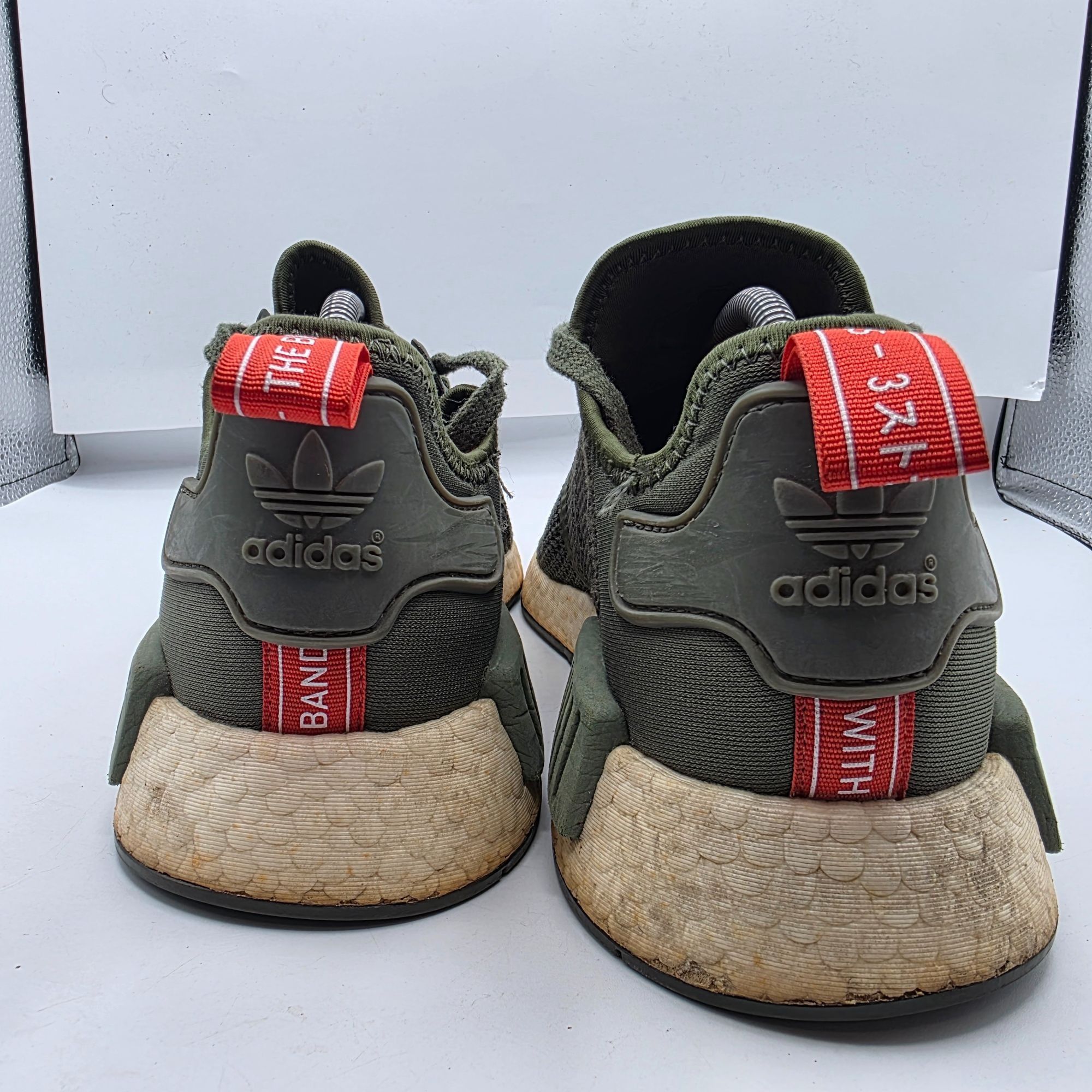 Adidas Adidas NMD R1 Night Cargo Mens Size 9.5 Green Casual Athleti Size US 9.5 / EU 42-43 - 5 Thumbnail