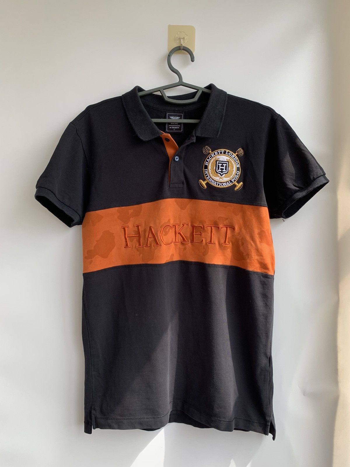 Hackett Aston Martin Racing Hackett Embroidered Polo Shirt Size US L / EU 52-54 / 3 - 1 Thumbnail