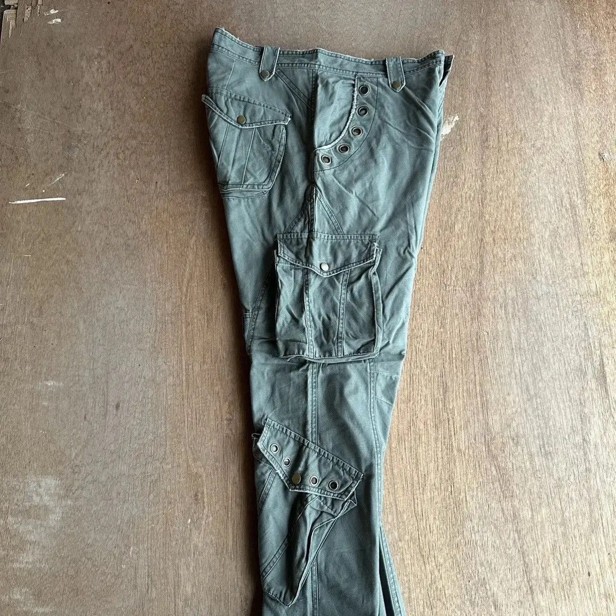 Voodoo Tactical GRAILS 🔥 TWENTY WORK JAPAN Utility Double Bones Cargo Pants Size US 34 / EU 50 - 17 Thumbnail